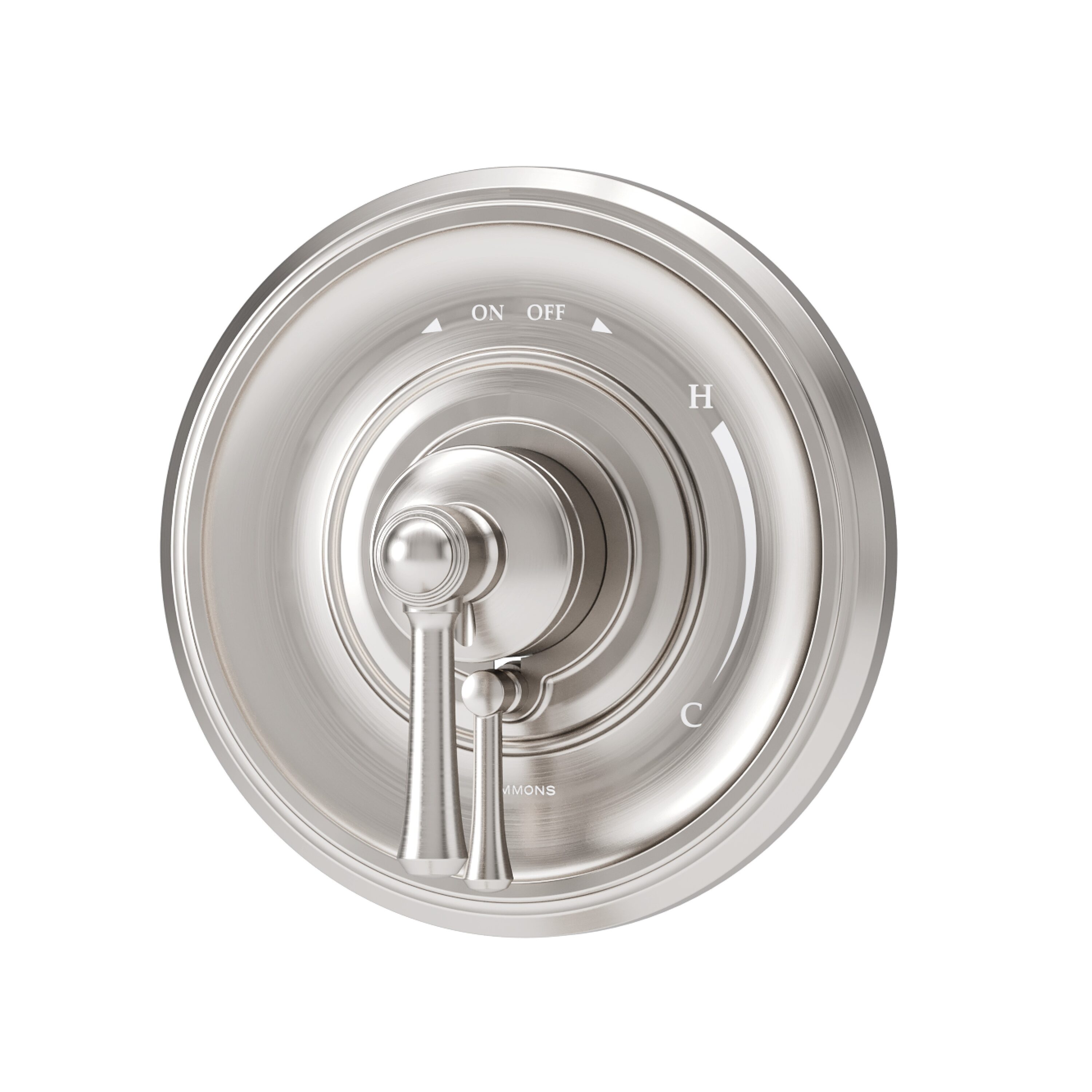 Symmons S5890STNTRM Braston Satin Nickel 1 -Handle Lever Shower Faucet Handle
