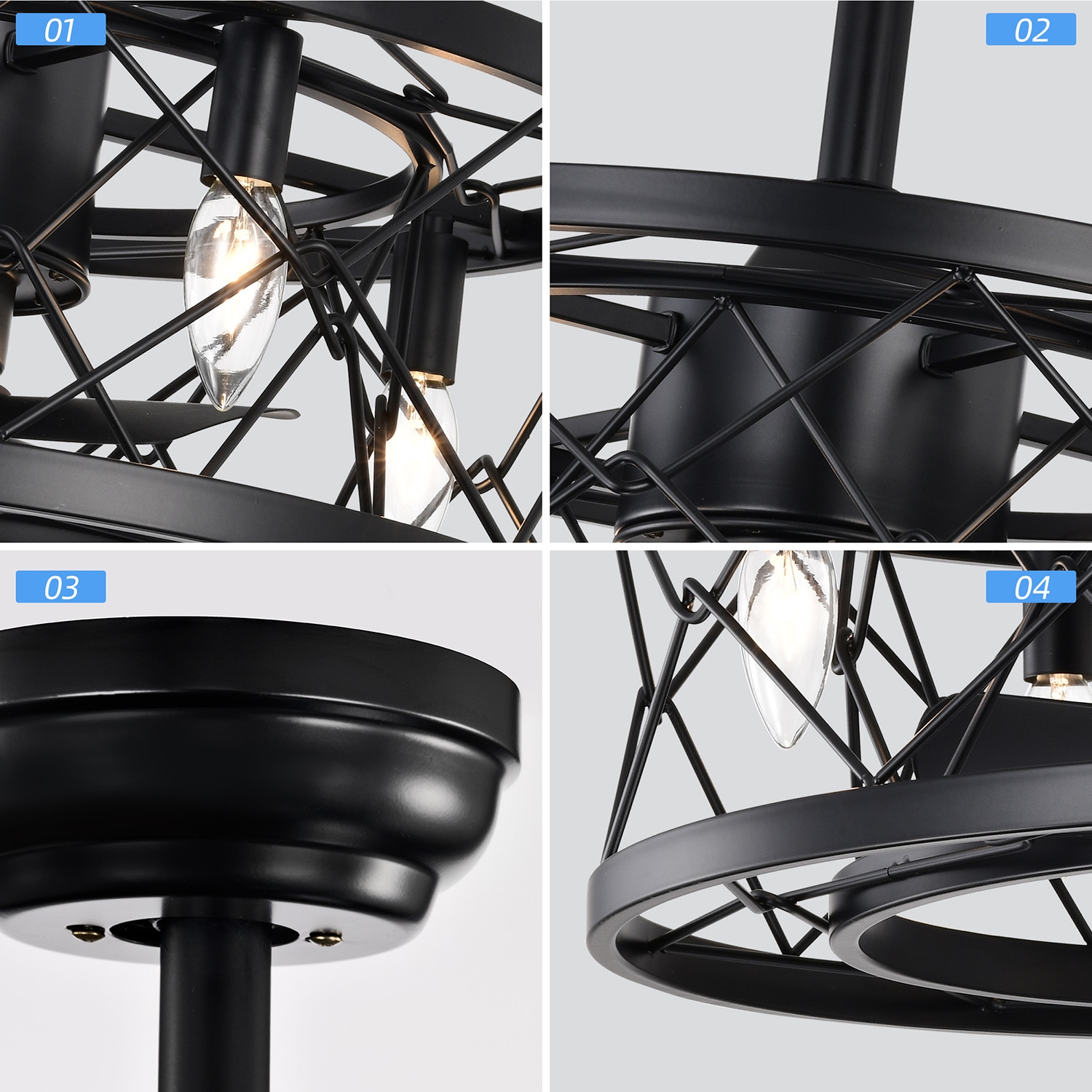 SINOFURN SYC640012BN Ceiling-Fans - View #8