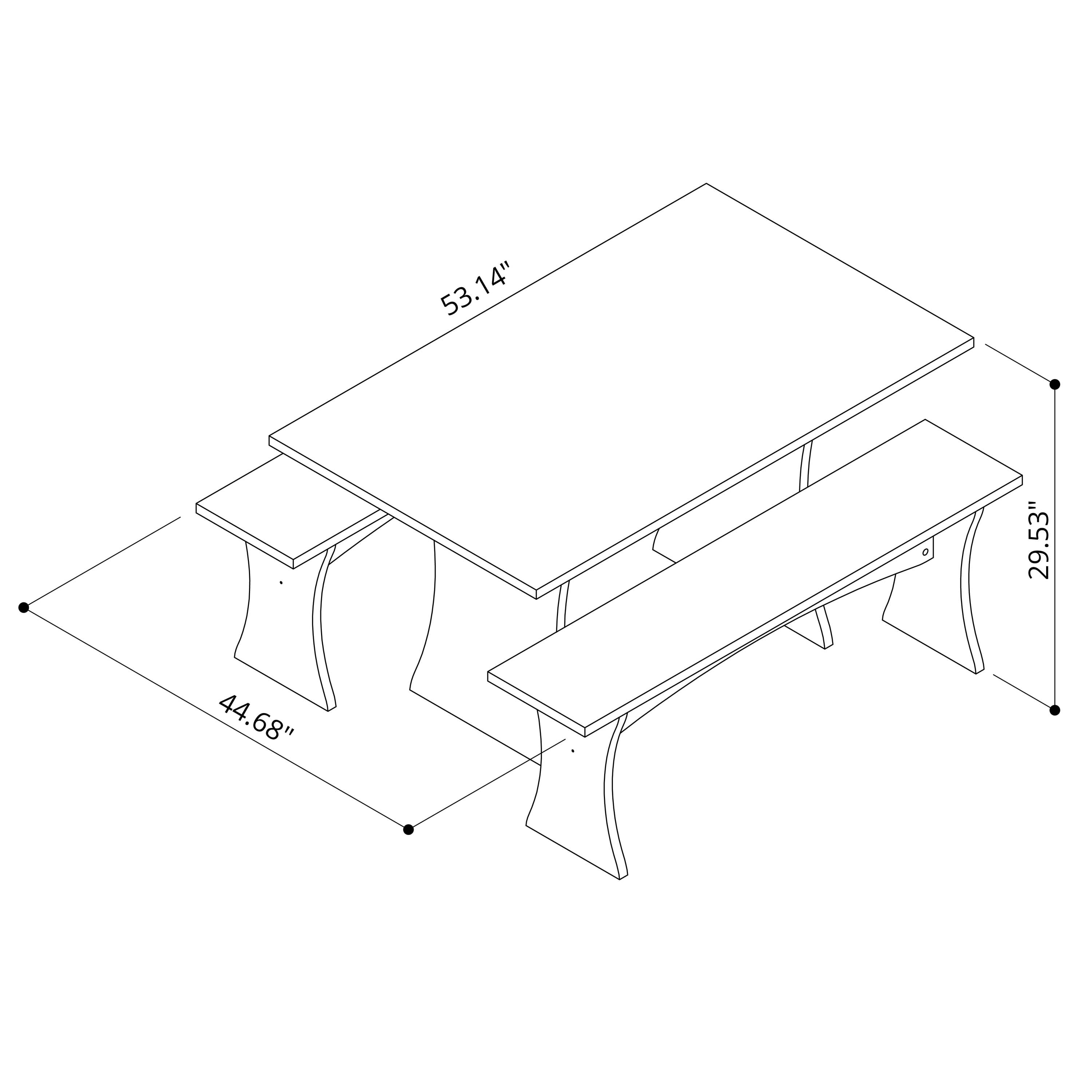 Manhattan Comfort 186GMC9 Dining-Sets - View #3