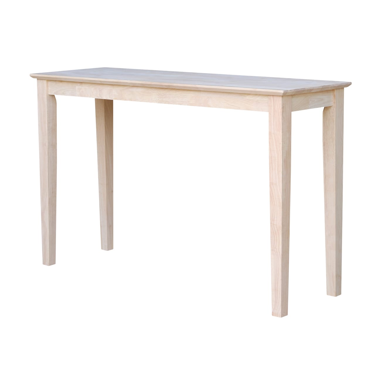 International Concepts OT-9S Casual Unfinished Console table