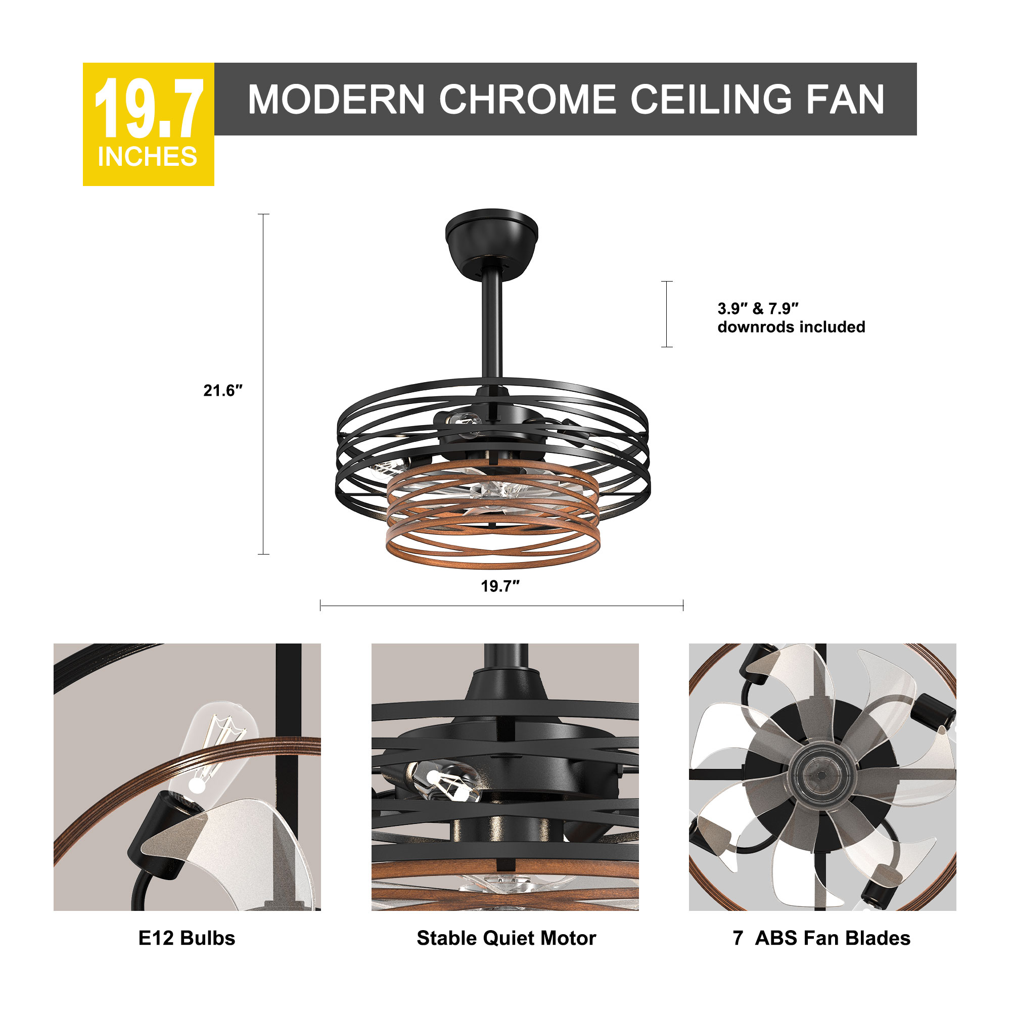 Oaks Decor DC2029 Ceiling-Fans - View #14