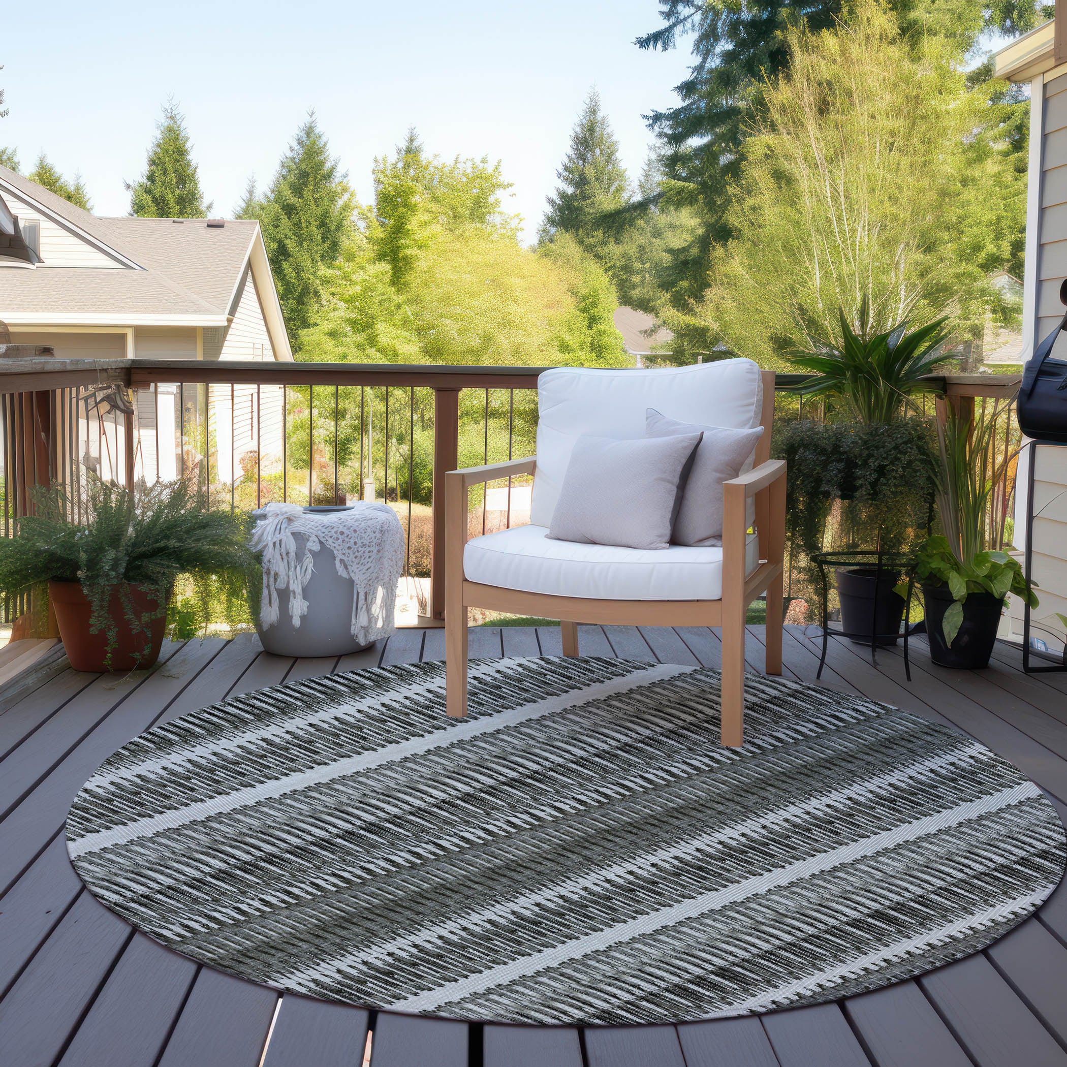 Addison Rugs ACN589GY8RO rugs - View #7