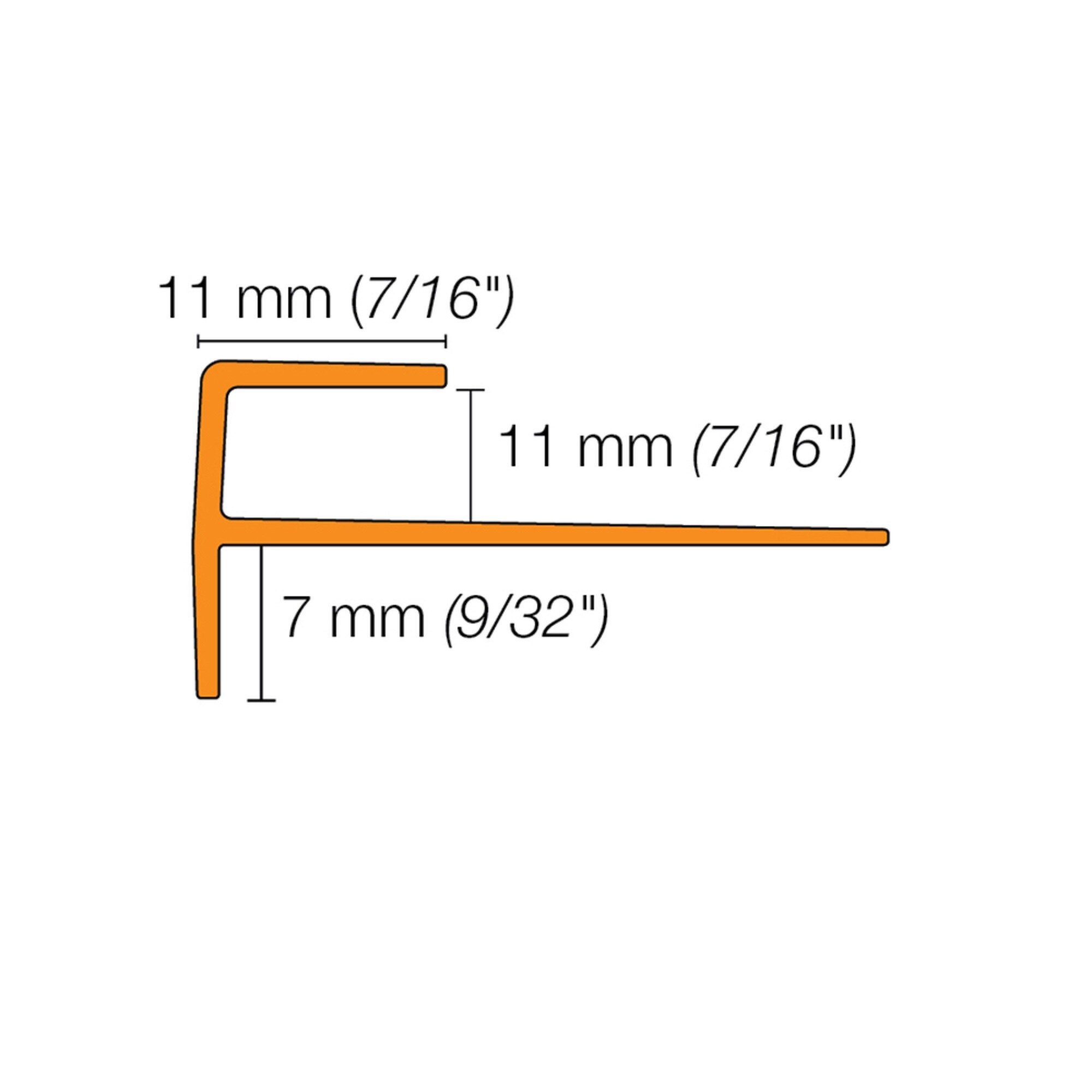 Schluter Systems VPSTL110ABGB Stair-Nosing - View #4