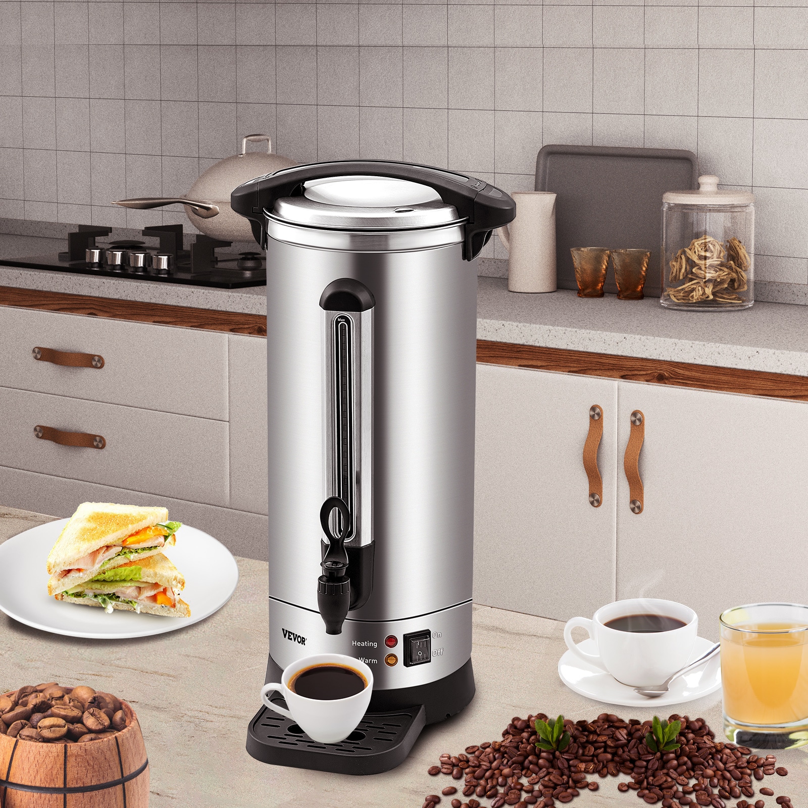 VEVOR BSYKF65SUS304P18XV1 Coffee-Makers - View #2
