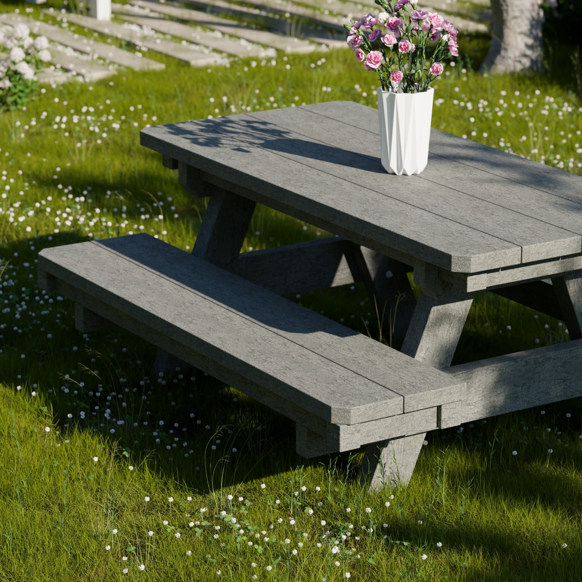 Wildridge LCC-167-DG Picnic-Tables - View #3