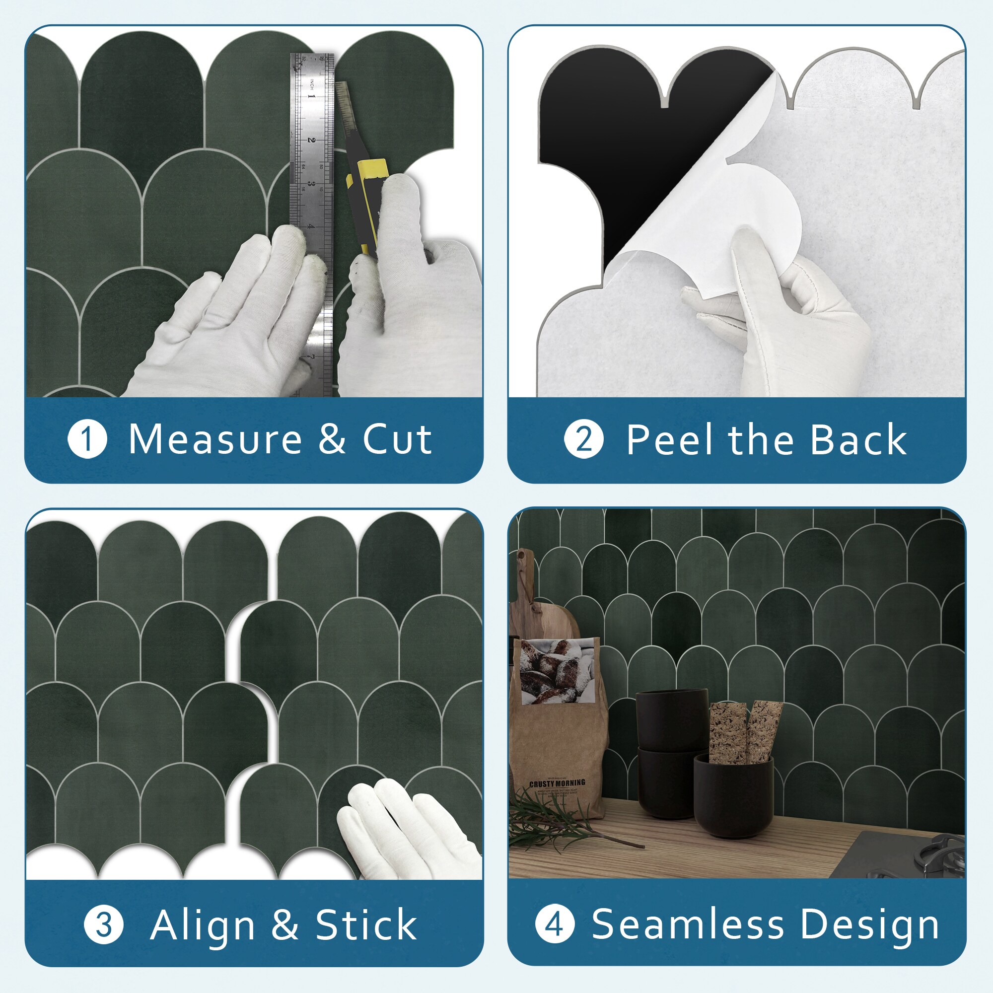 SUNWINGS HEXM-BLU-45 Ceramic-Tile - View #9