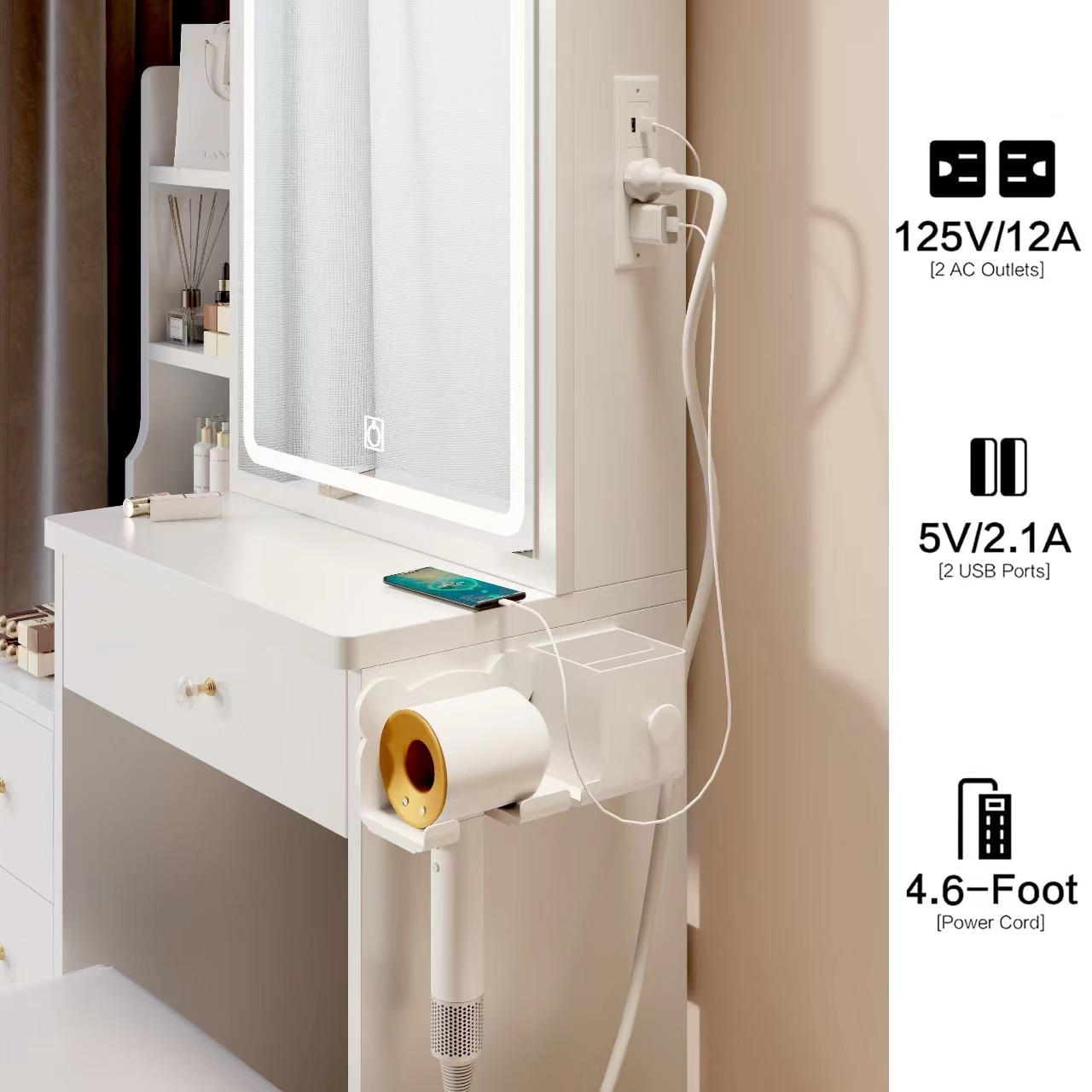 ToolCat PLP1-11-BHH Bedroom-Vanities - View #4