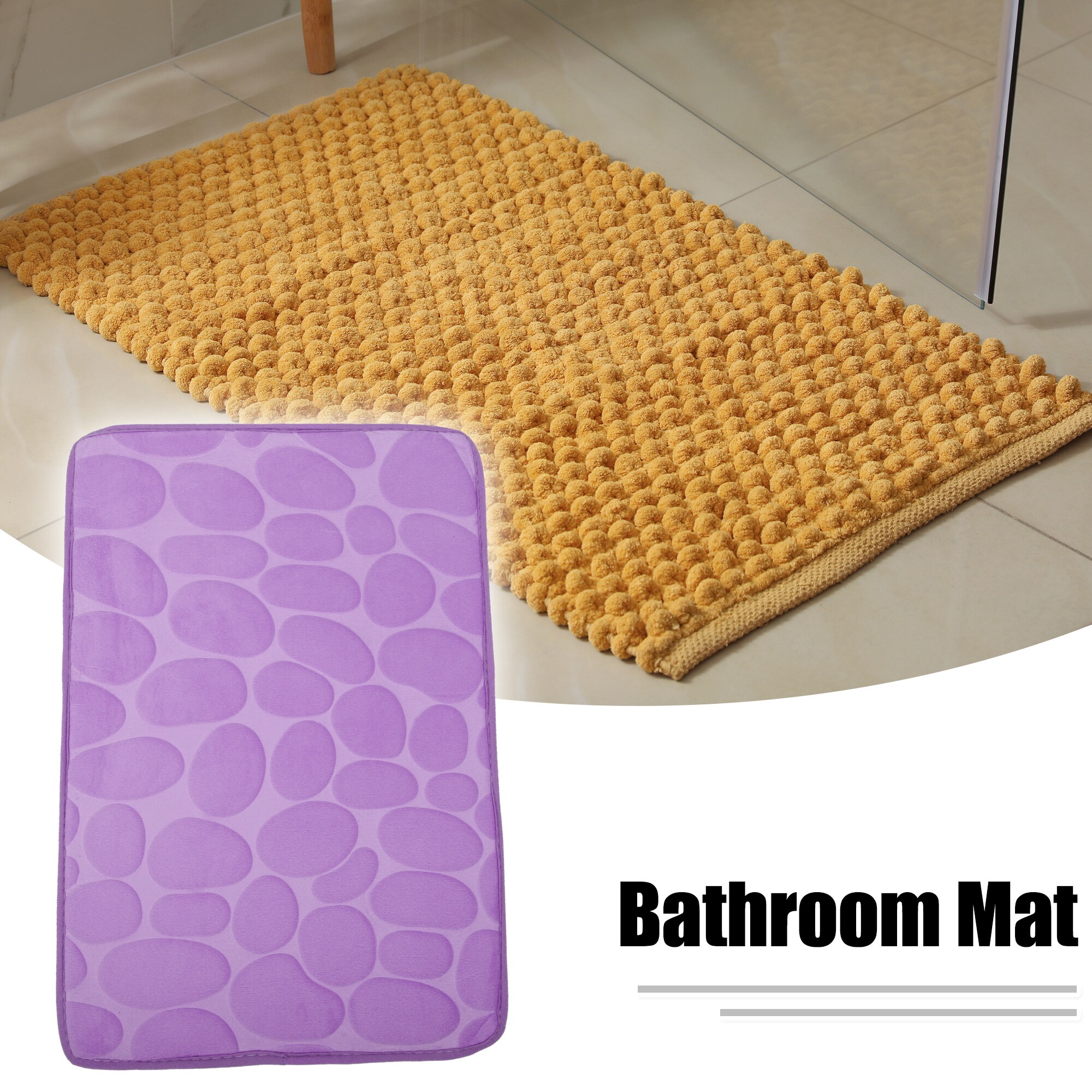 Unique Bargains S25122400UX9888 Bath-Rugs - View #2