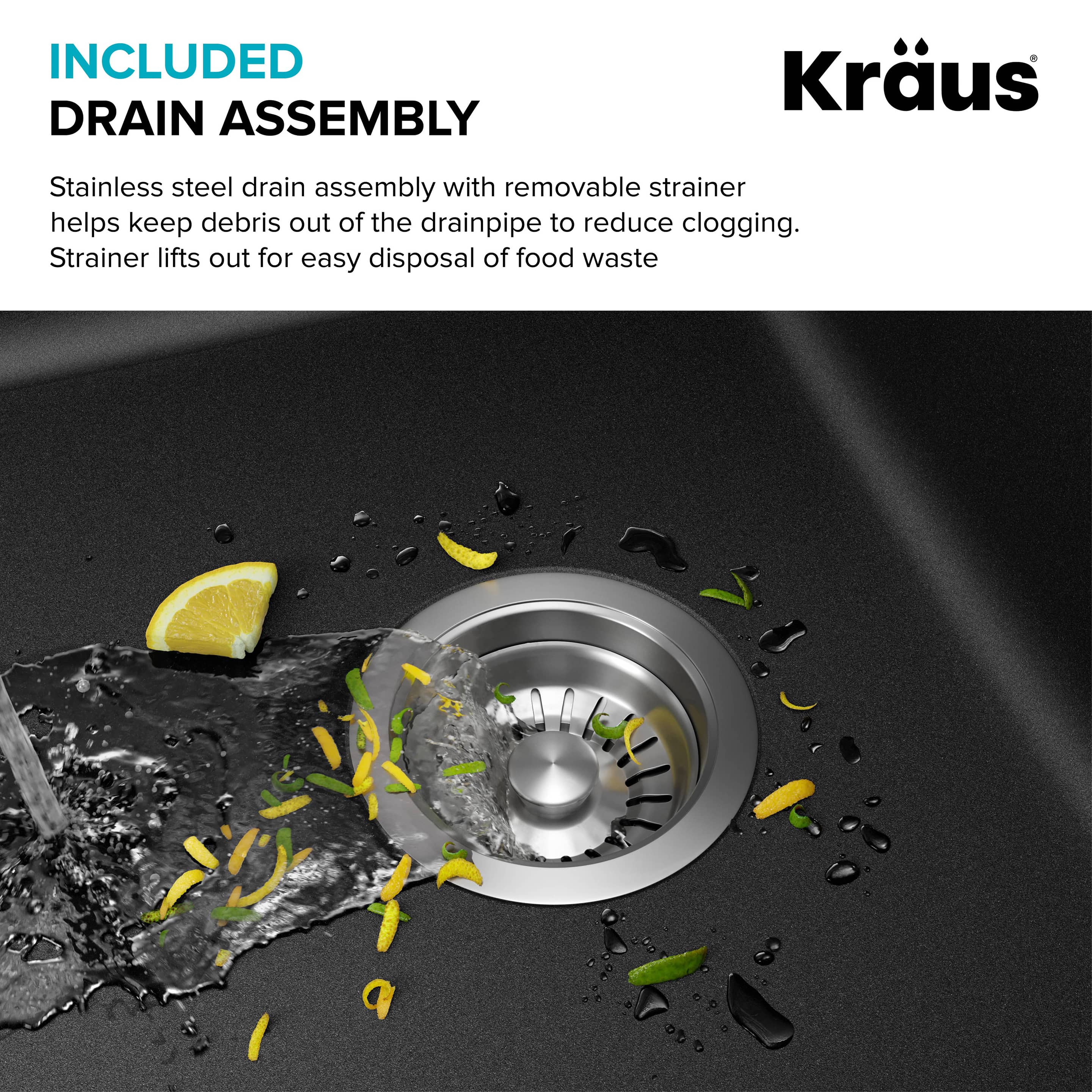 Kraus KGD-50BLACK Kitchen-Sinks - View #13