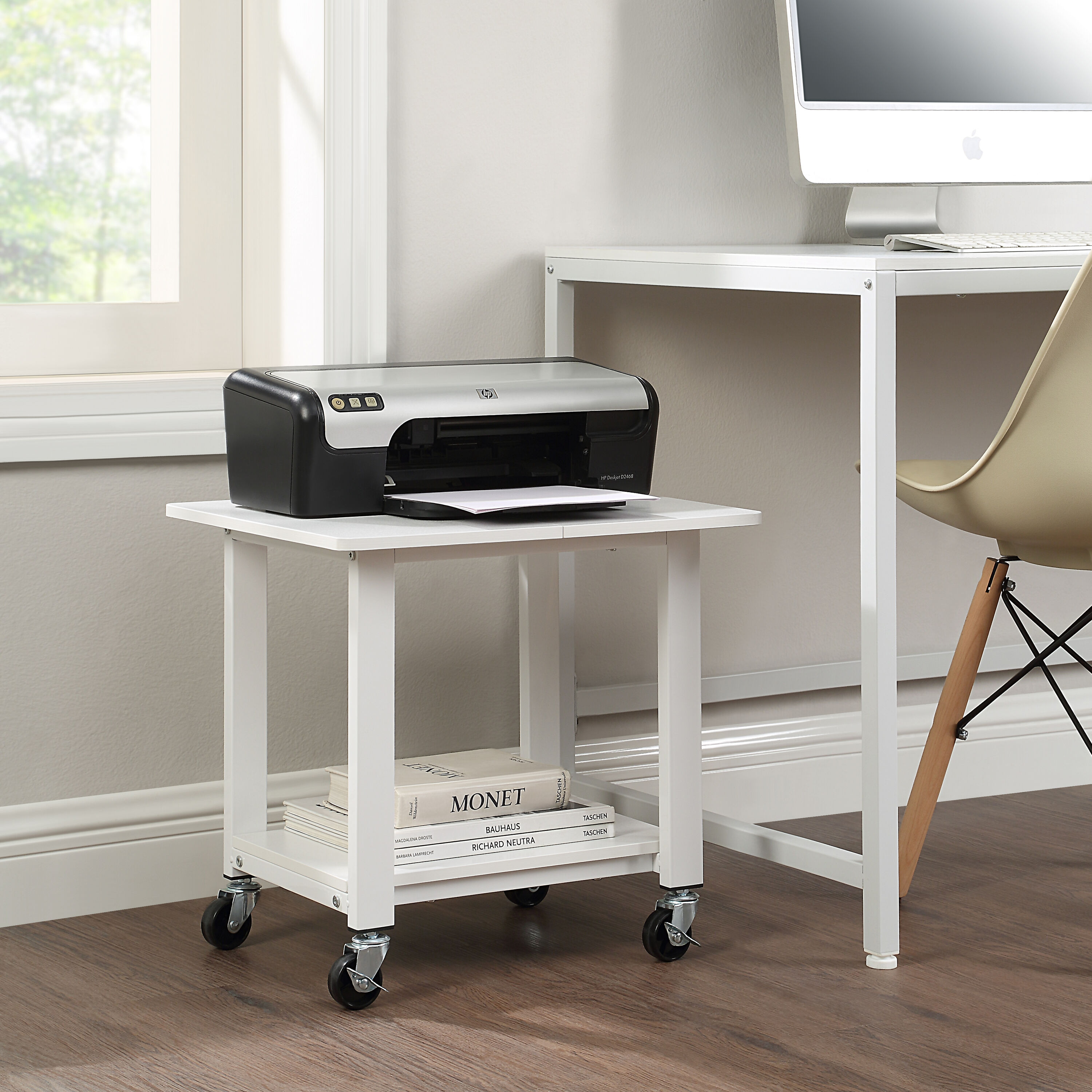 SunnyPoint HY-PRINTER-WHT Office-Carts - View #4