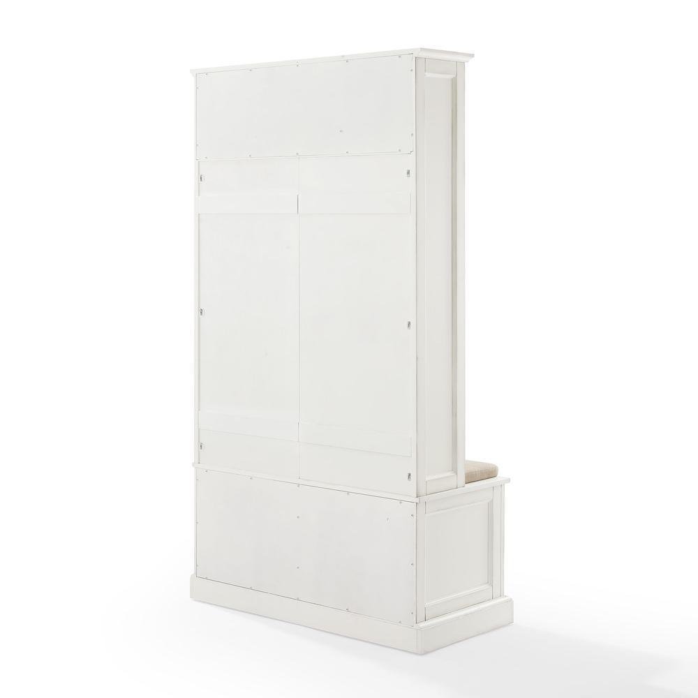 Crosley Furniture CF6039-WH Hall-Trees - View #3