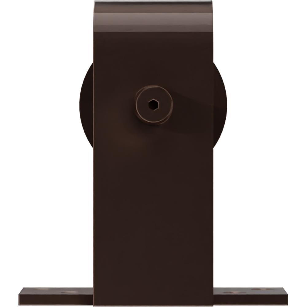Goldberg Brothers GB60010RRB Rustic Brown Indoor J-top Single Double Barn door hanger