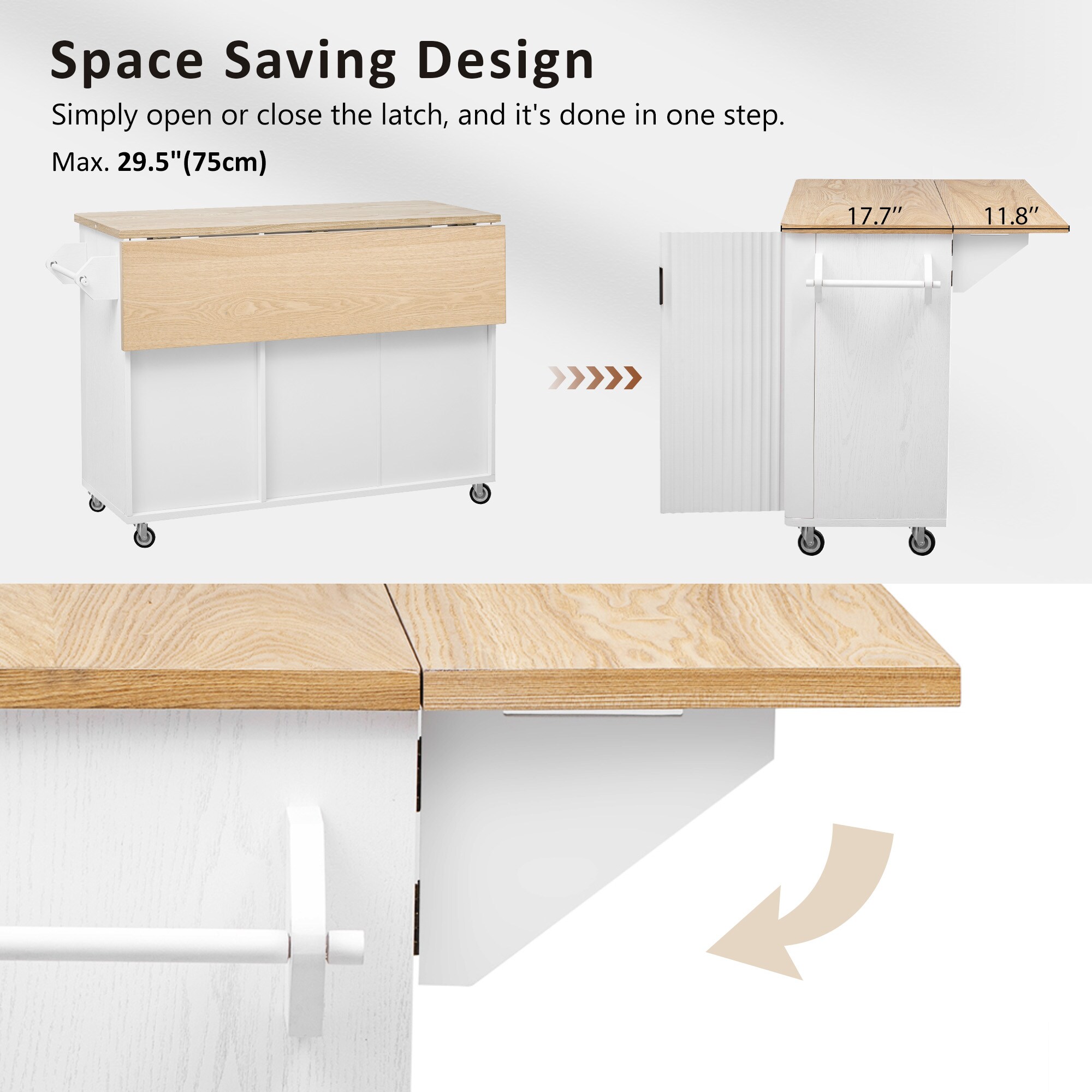 LUCKY ONE MO-KS1446W Kitchen-Furniture - View #7