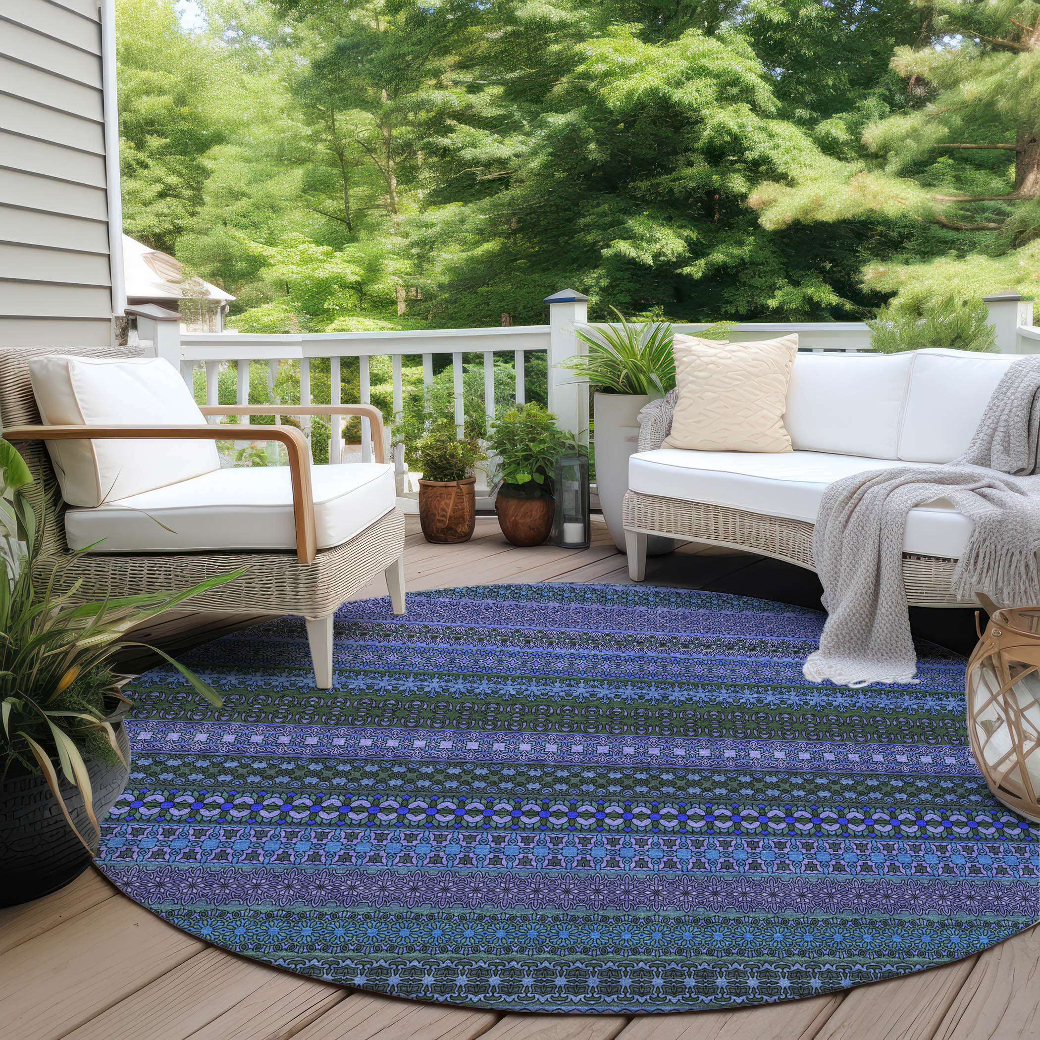 Addison Rugs ACN527BU8RO rugs - View #7