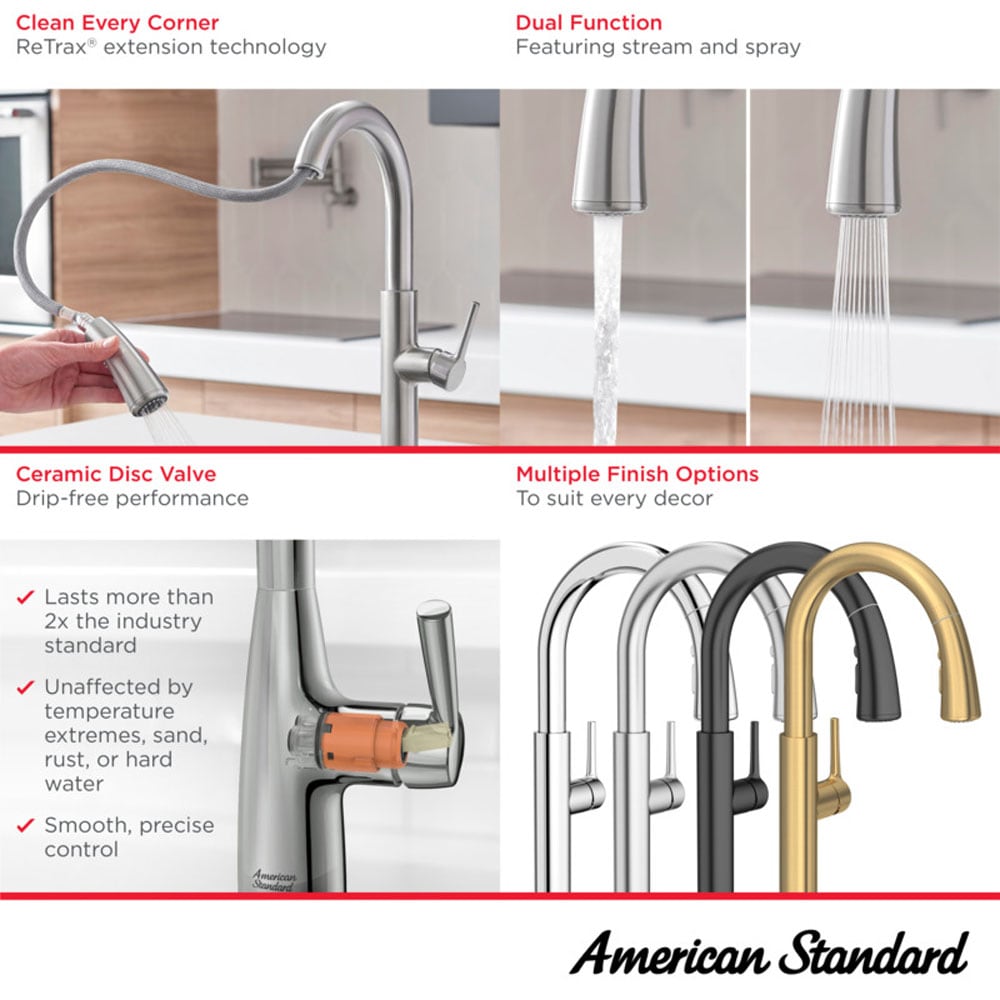 American Standard 4803300.243 Kitchen-Faucets - View #6