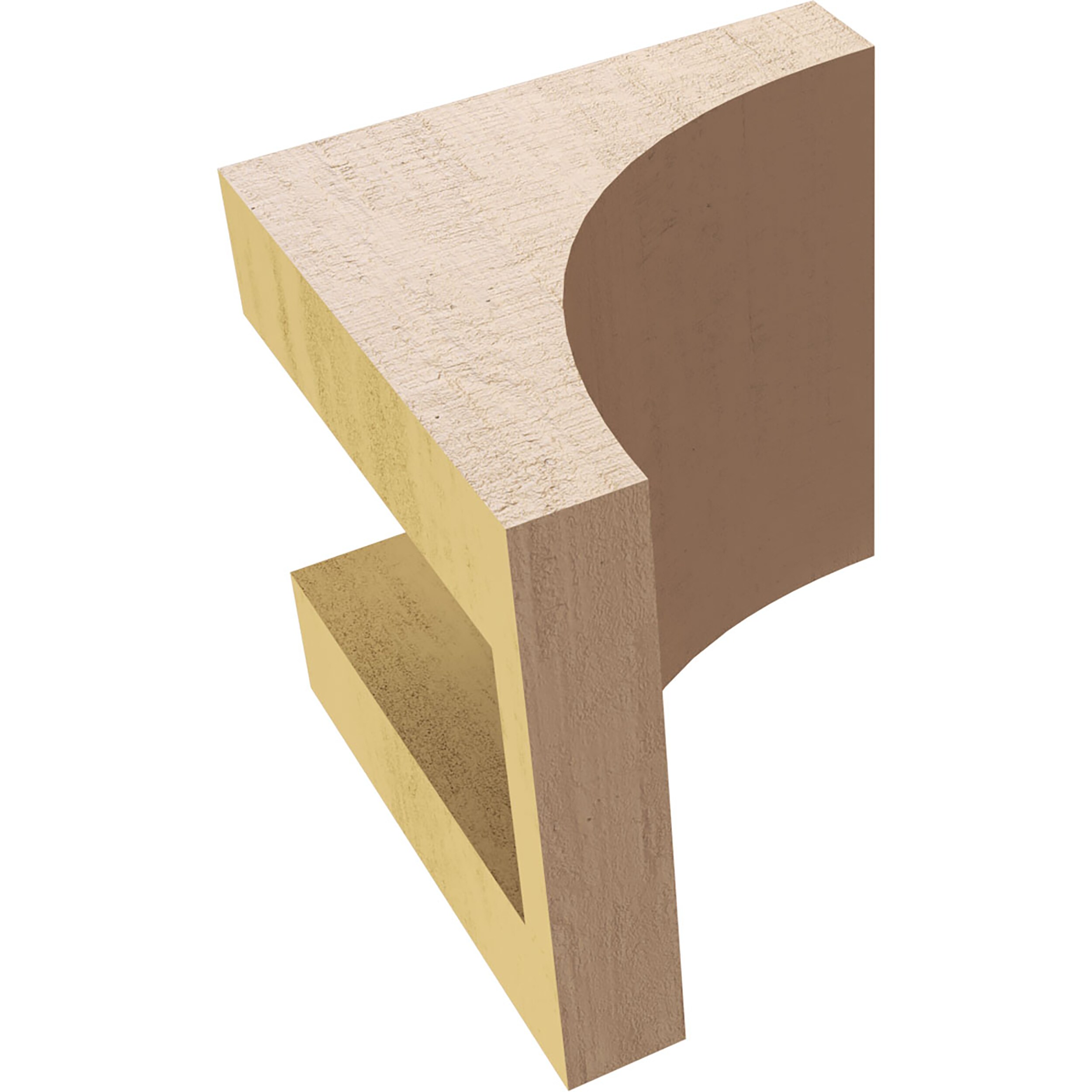 Ekena Millwork CORU04X04X04HUNRCPR corbels - View #6