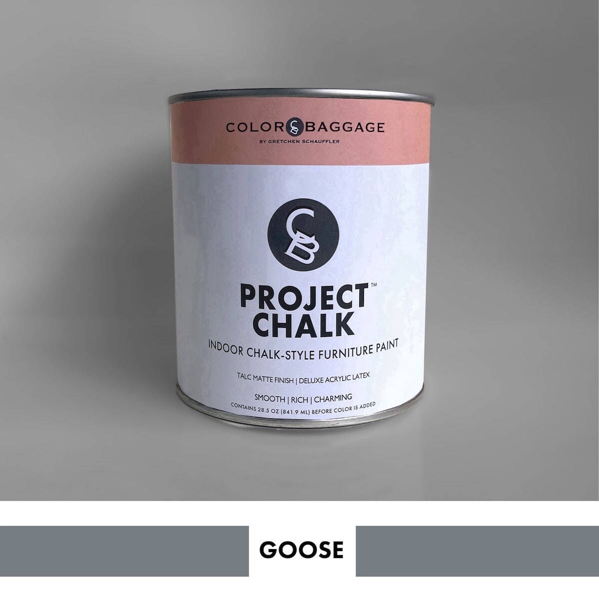 Color Baggage Project Paint Indoor Matte Goose Chalky and