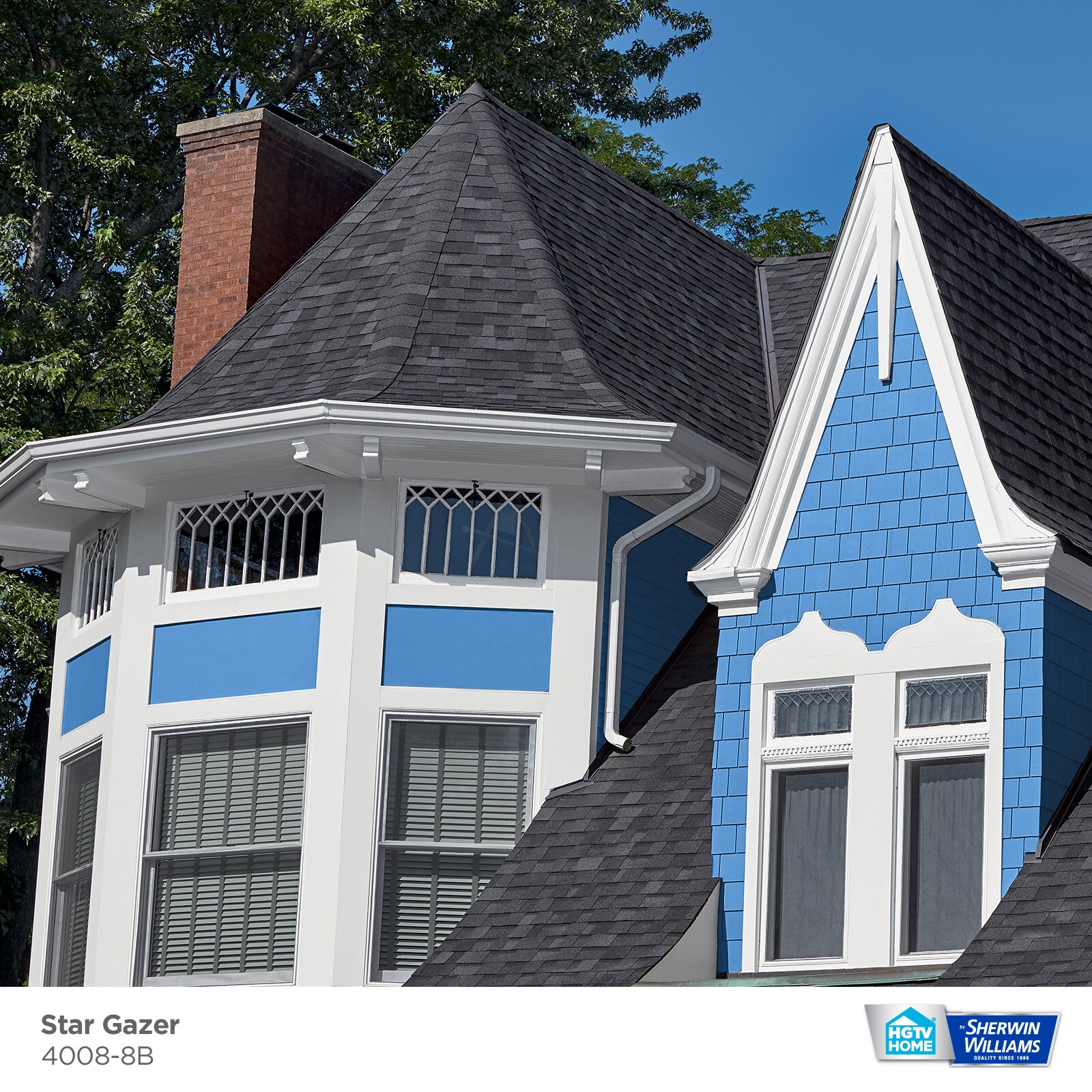 HGTV HOME by Sherwin-Williams 4008-8B-636323 Exterior-Paints - View #2