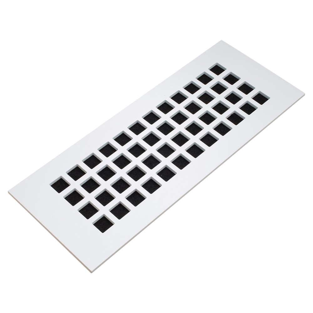 Floor Vent Covers, Rectangle 4x10 Air Vent Screen Cover Magnetic Vent  Covers for Ceiling Easy Install PVC Register Vent Covers for Home