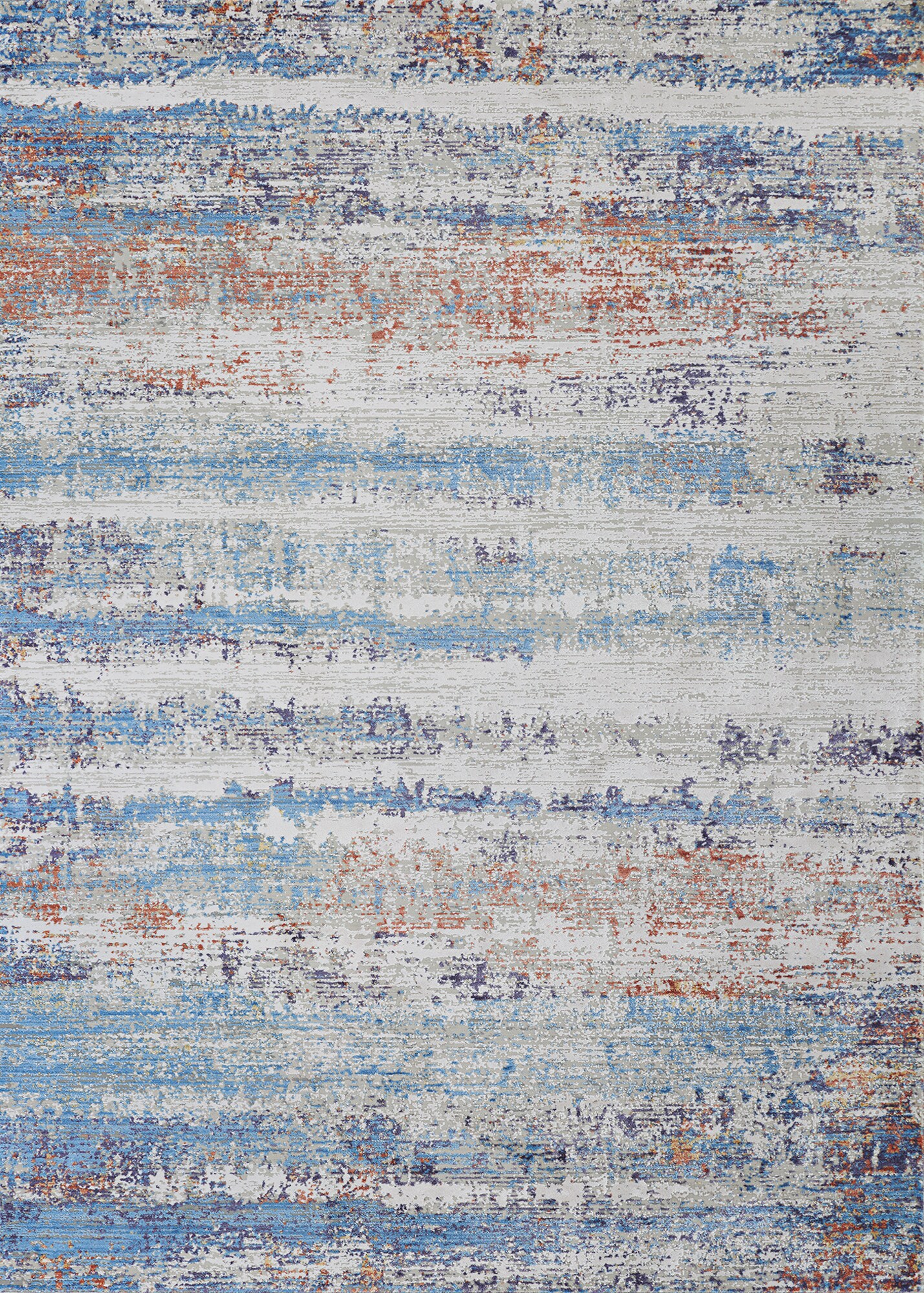 Couristan 32520252092129T Vibrata 9 x 12 (ft) Loomed Polyester Multi-Pastels Rectangular Indoor Geometric Area rug