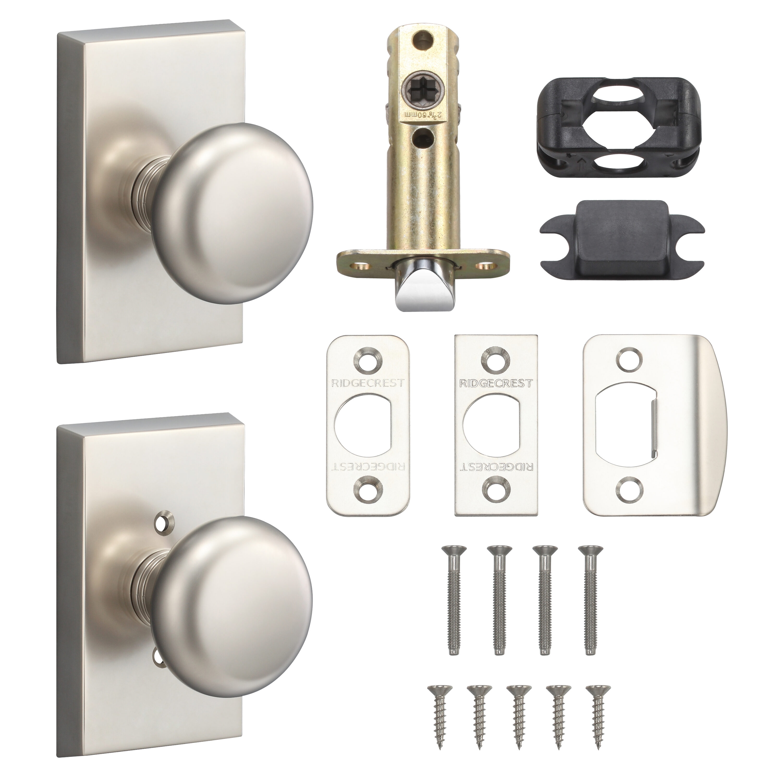 Sure-Loc Hardware OK101 NI Door-Knobs - View #2