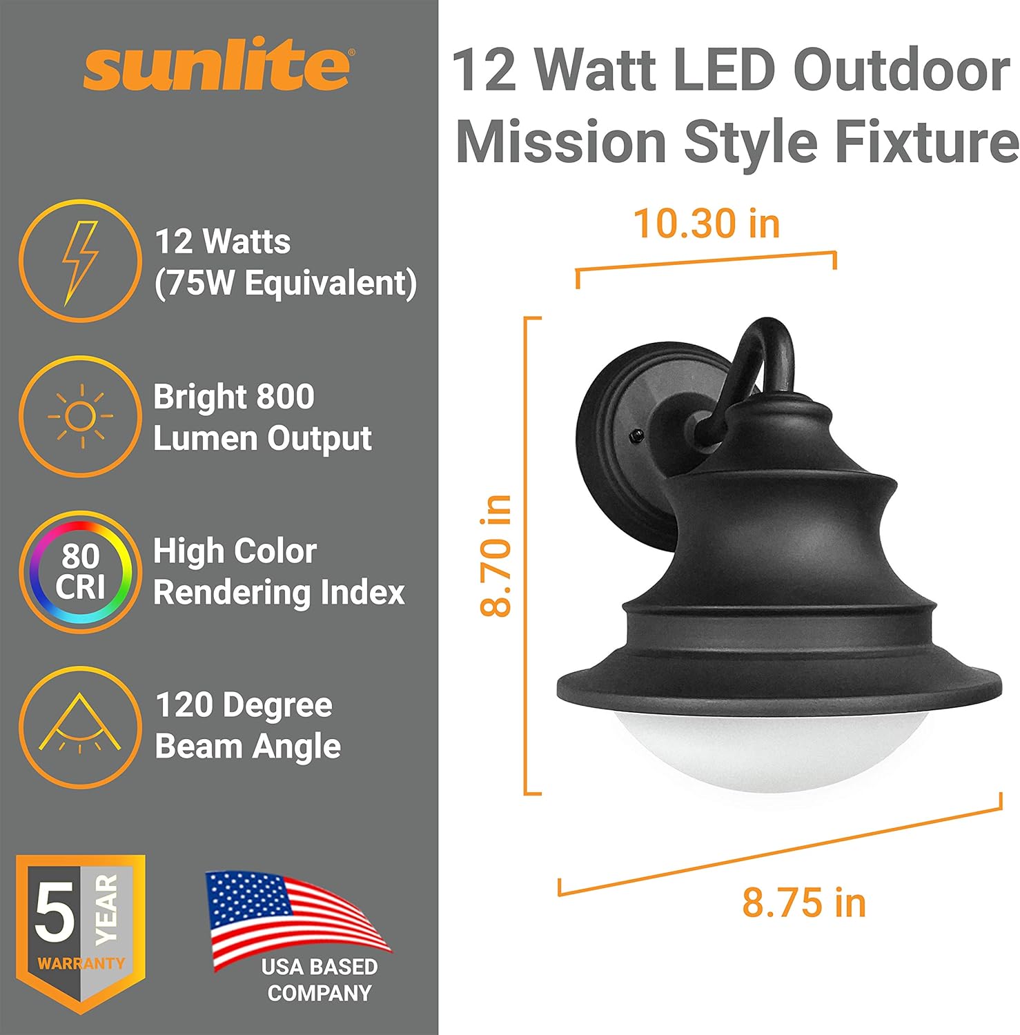 Sunlite LW07214 Outdoor-Wall-Lighting - View #2