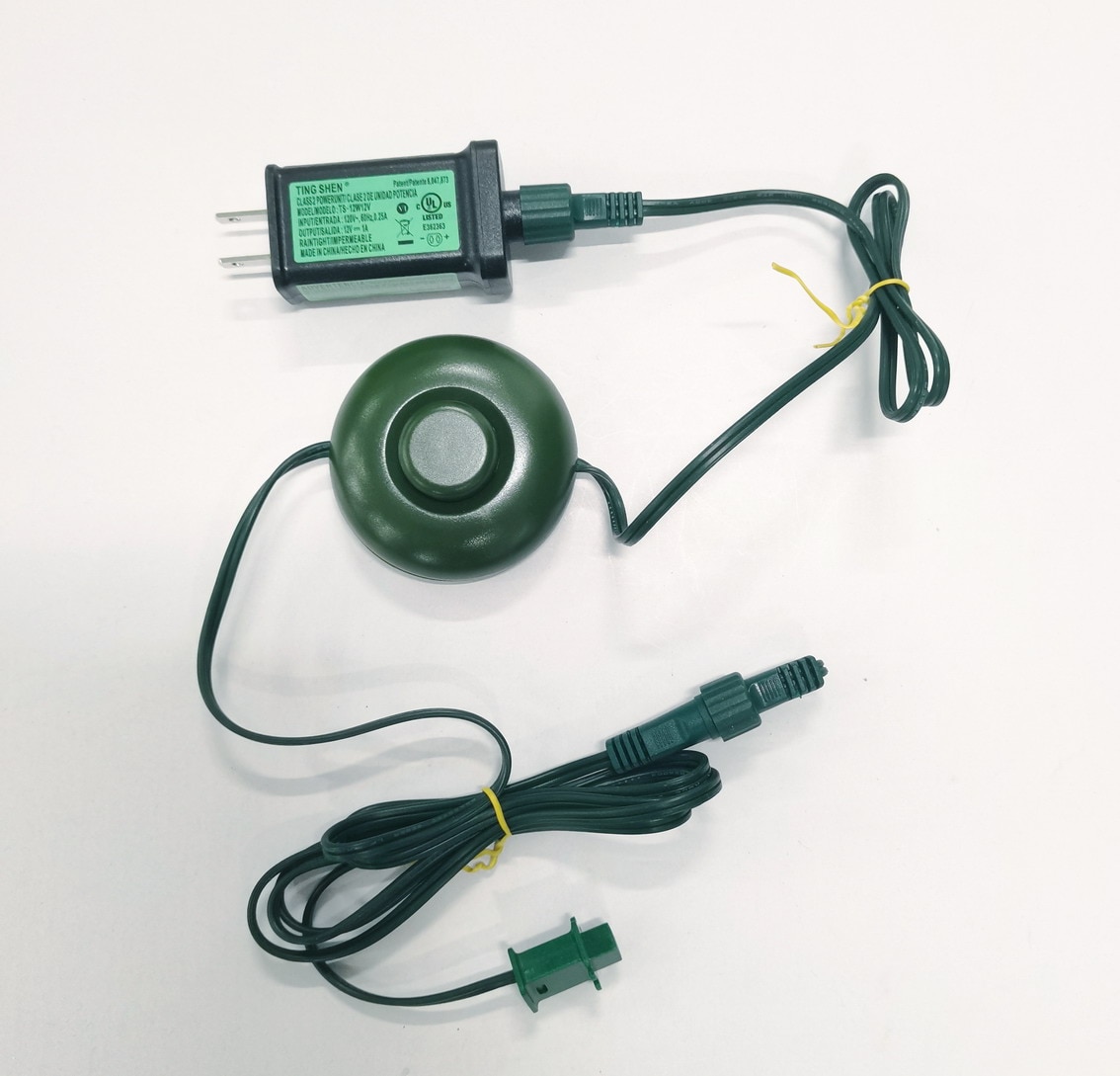 Holiday Living 4982144-PEDAL Foot pedal with adapter for item 6295111