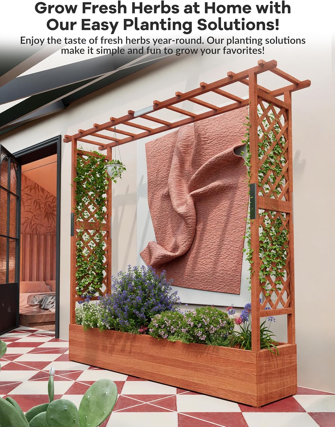 Qeetex LMY-PPG-337VGXVG Planter-Window-Box-Hardware - View #5