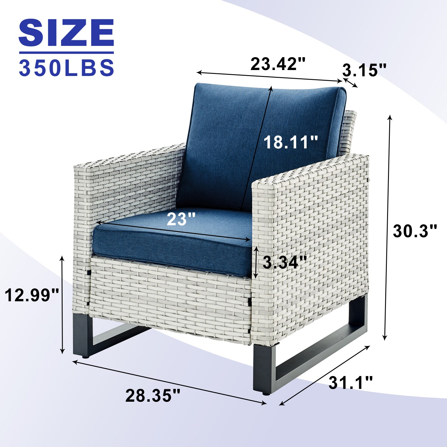 Rilyson FS083-1 Patio-Chairs - View #3