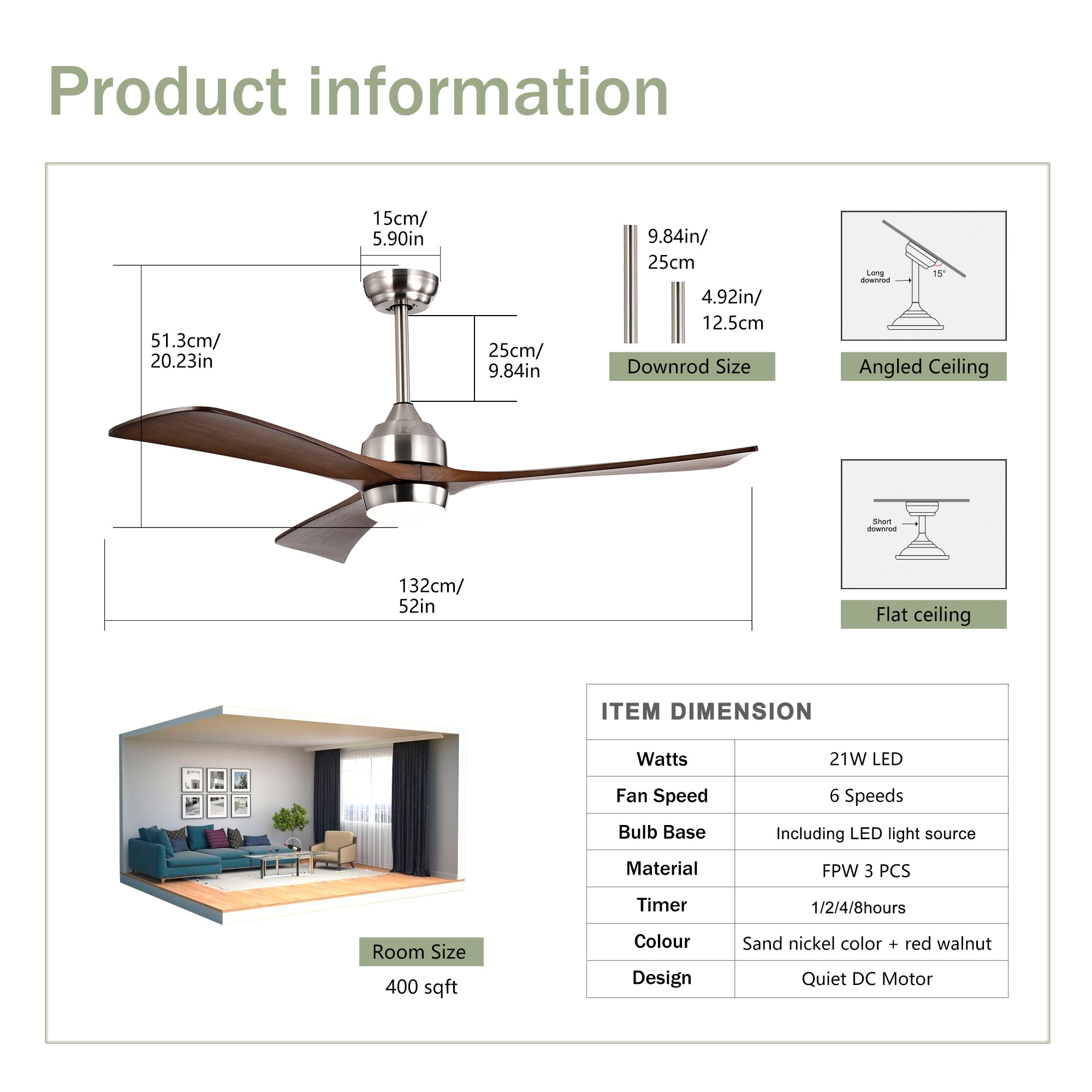 BABOOM BOM-592P153-OR Ceiling-Fans - View #5