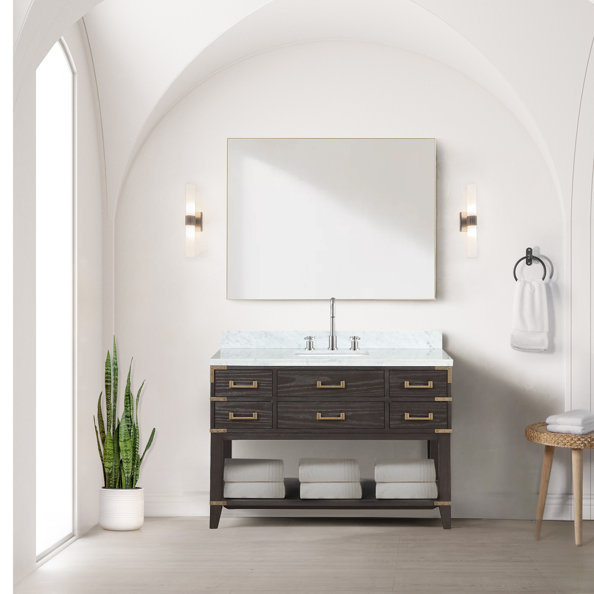 Lexora LVGR48SK101 Bath-Vanity-Combo - View #3