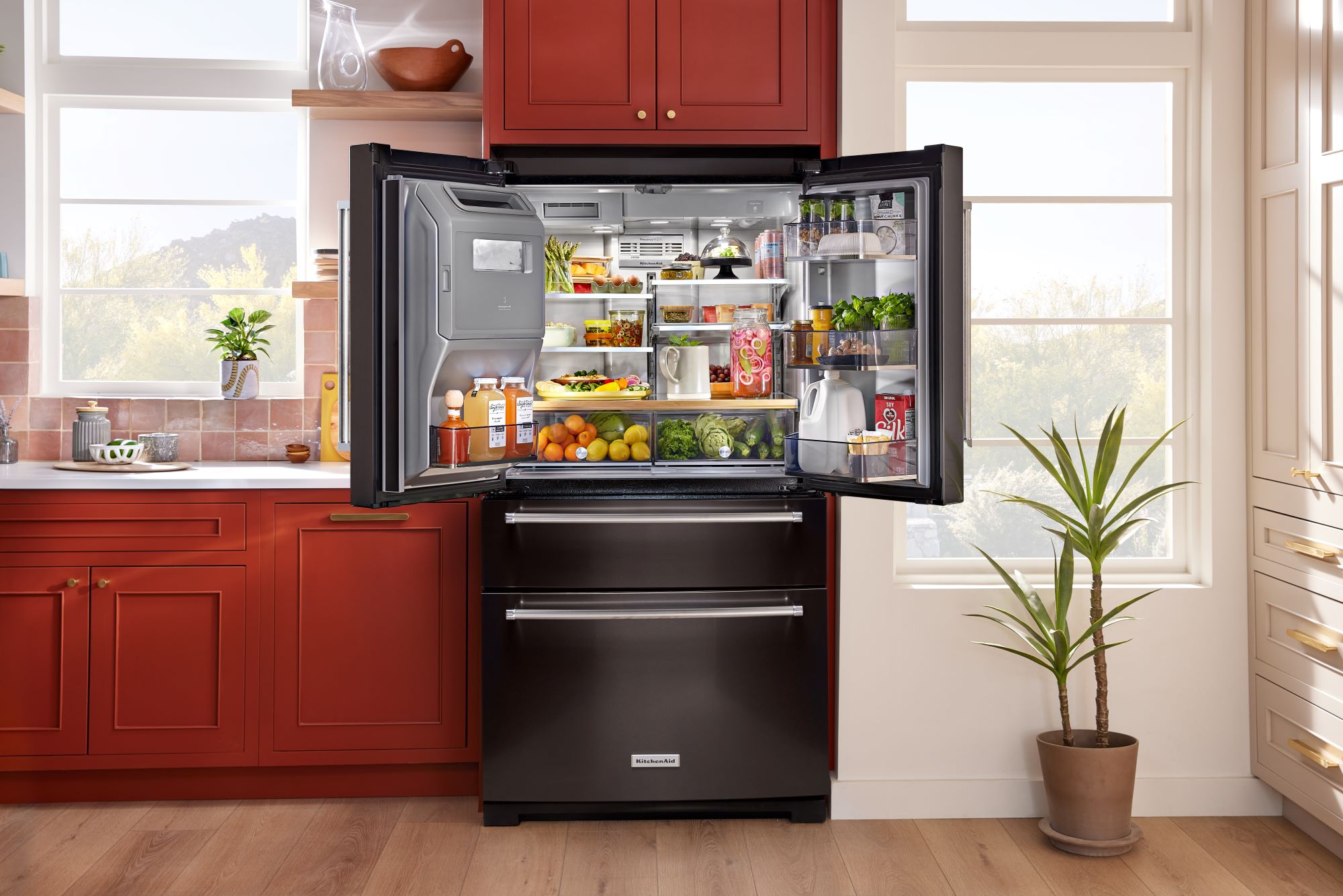 KitchenAid KRMF536RBS French-Door-Refrigerators - View #13