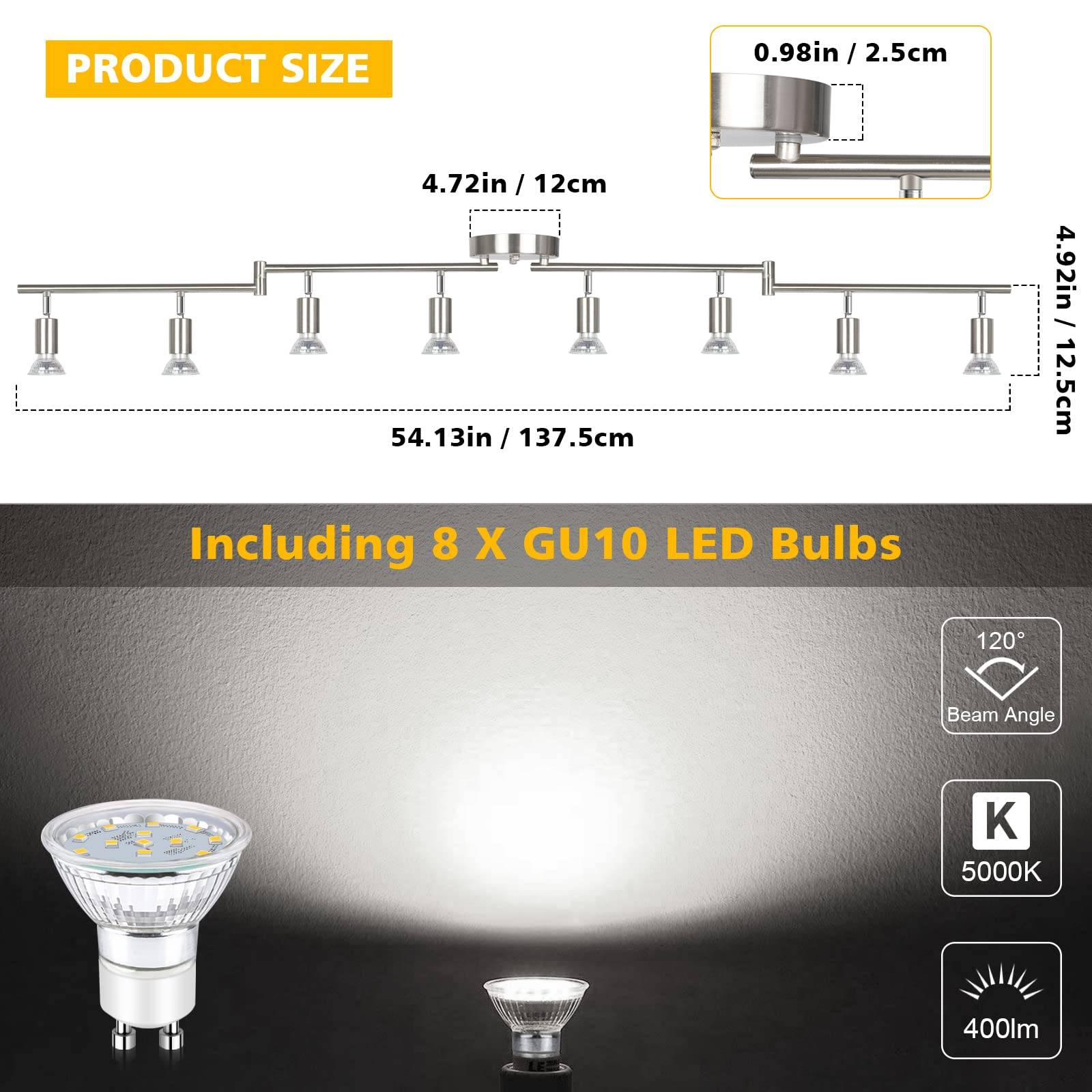 Yichuhaoxi LYI0710Y010 Fixed-Track-Lighting - View #3