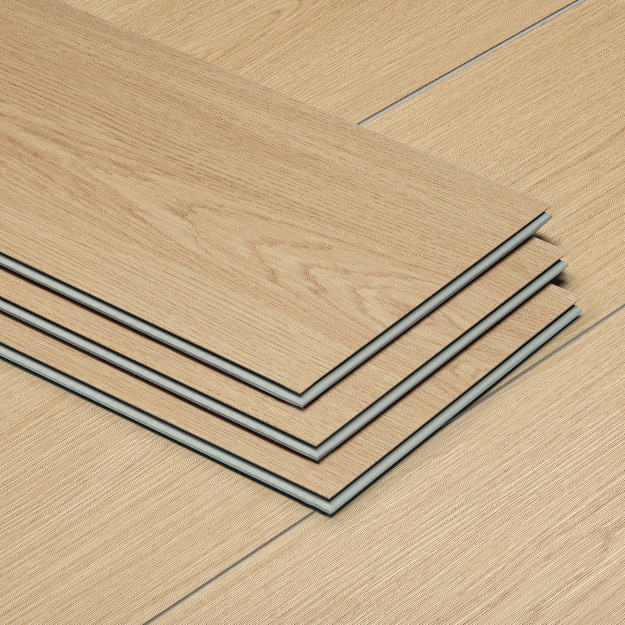 Lucida USA Golden Oak 28-mil x 7-3/4-in W Waterproof Wood look Luxury Vinyl Tile Flooring ( 24.5-sq ft Carton )