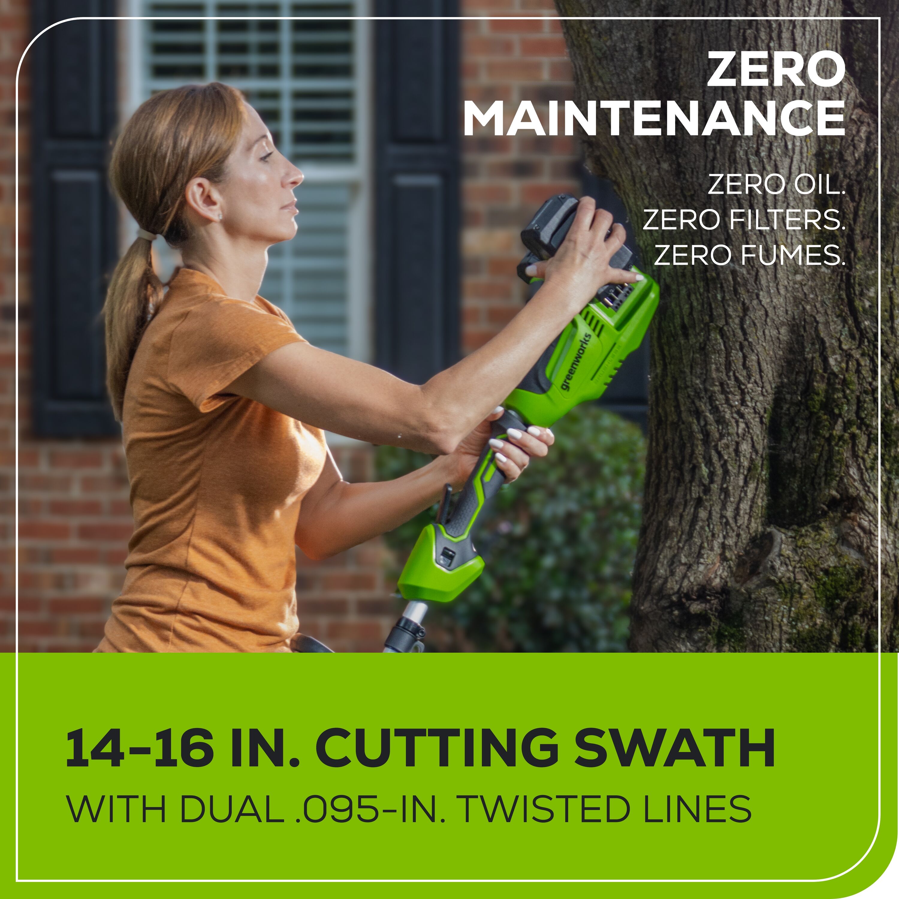 Greenworks ST48L4410 Cordless-String-Trimmers - View #12