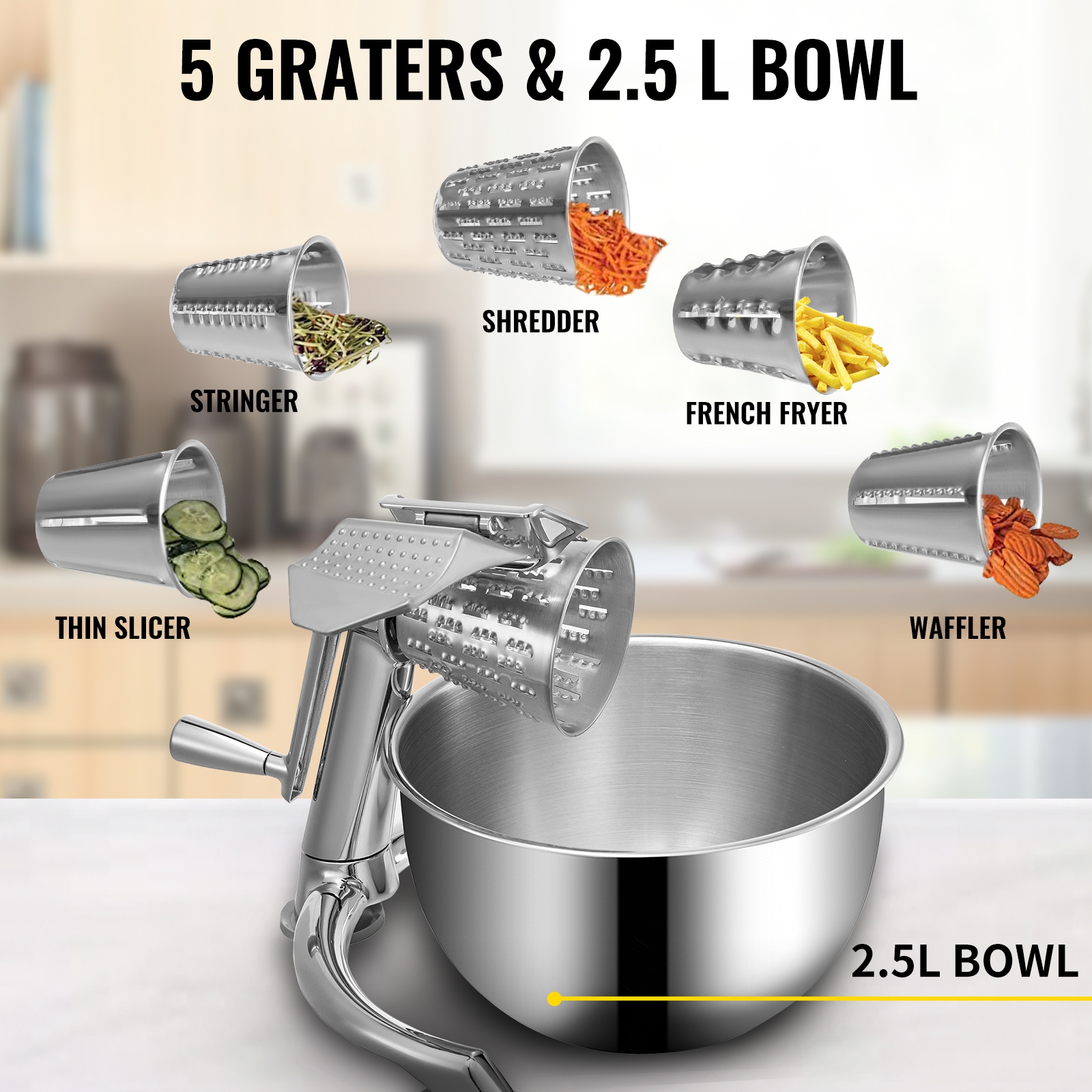 VEVOR DDQTJWSP3DP000001V1 Food-Slicers - View #4
