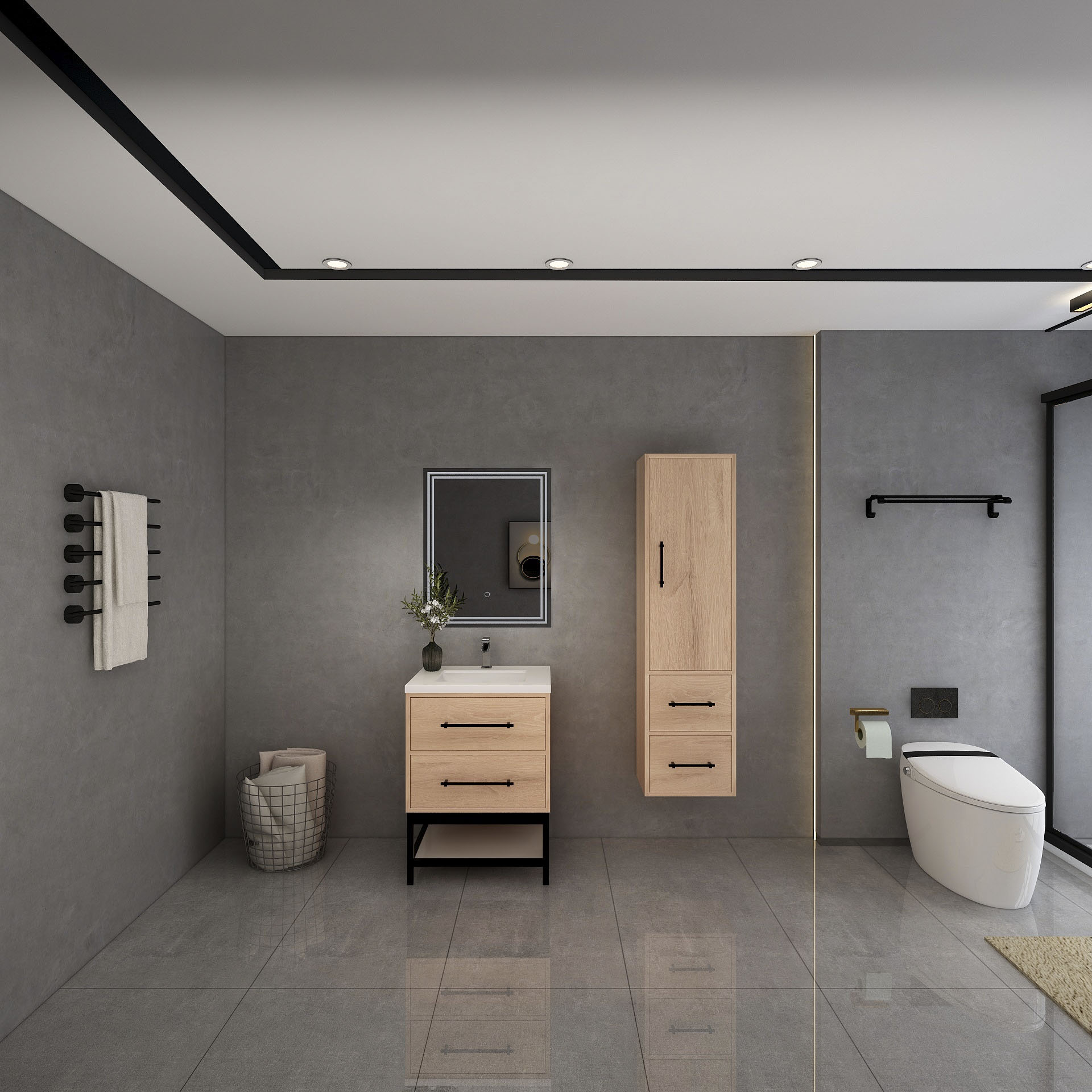 BV Better Vanity VICTORIA24FM-RO Bath-Vanity-Combo - View #3