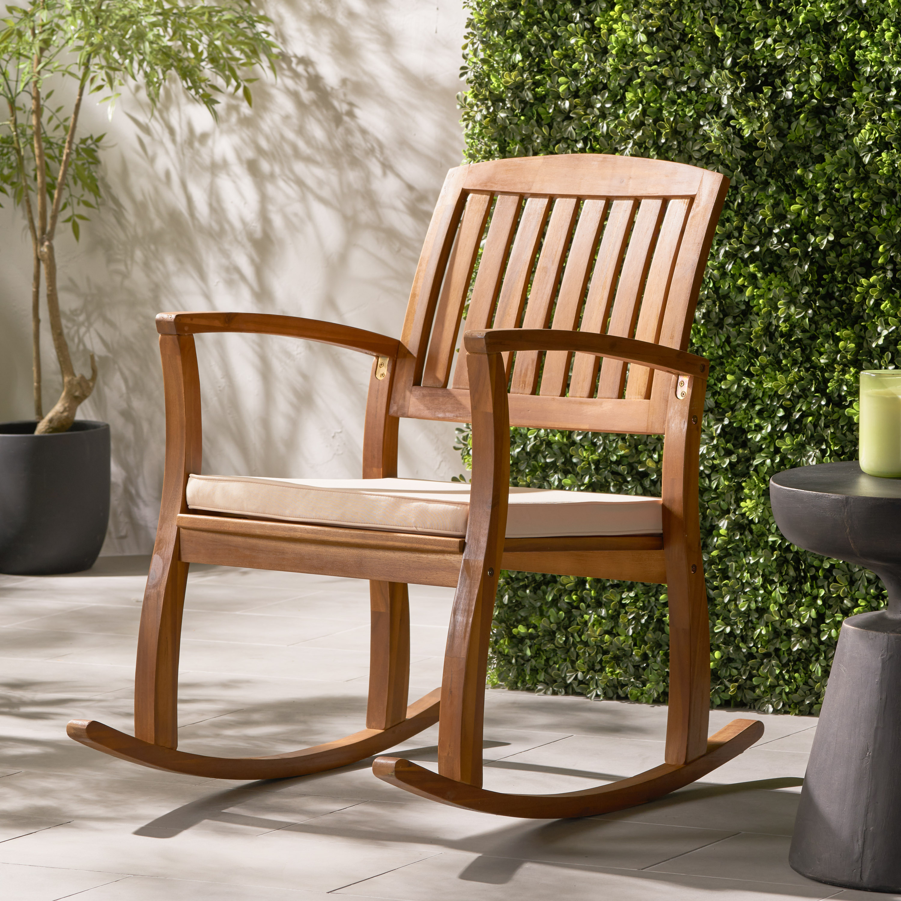 Dexmalle 57496.00WCACA ROCKING CHAIR WITH CUSHION