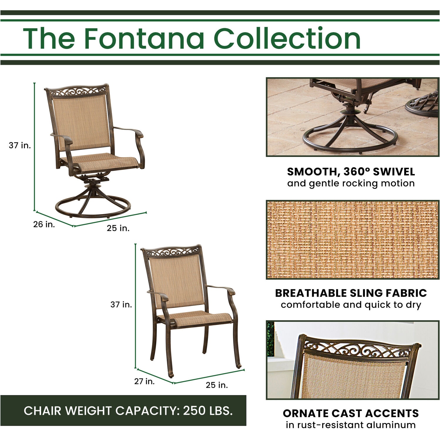 Hanover FNTDN9PCSW2C Patio-Dining-Sets - View #18