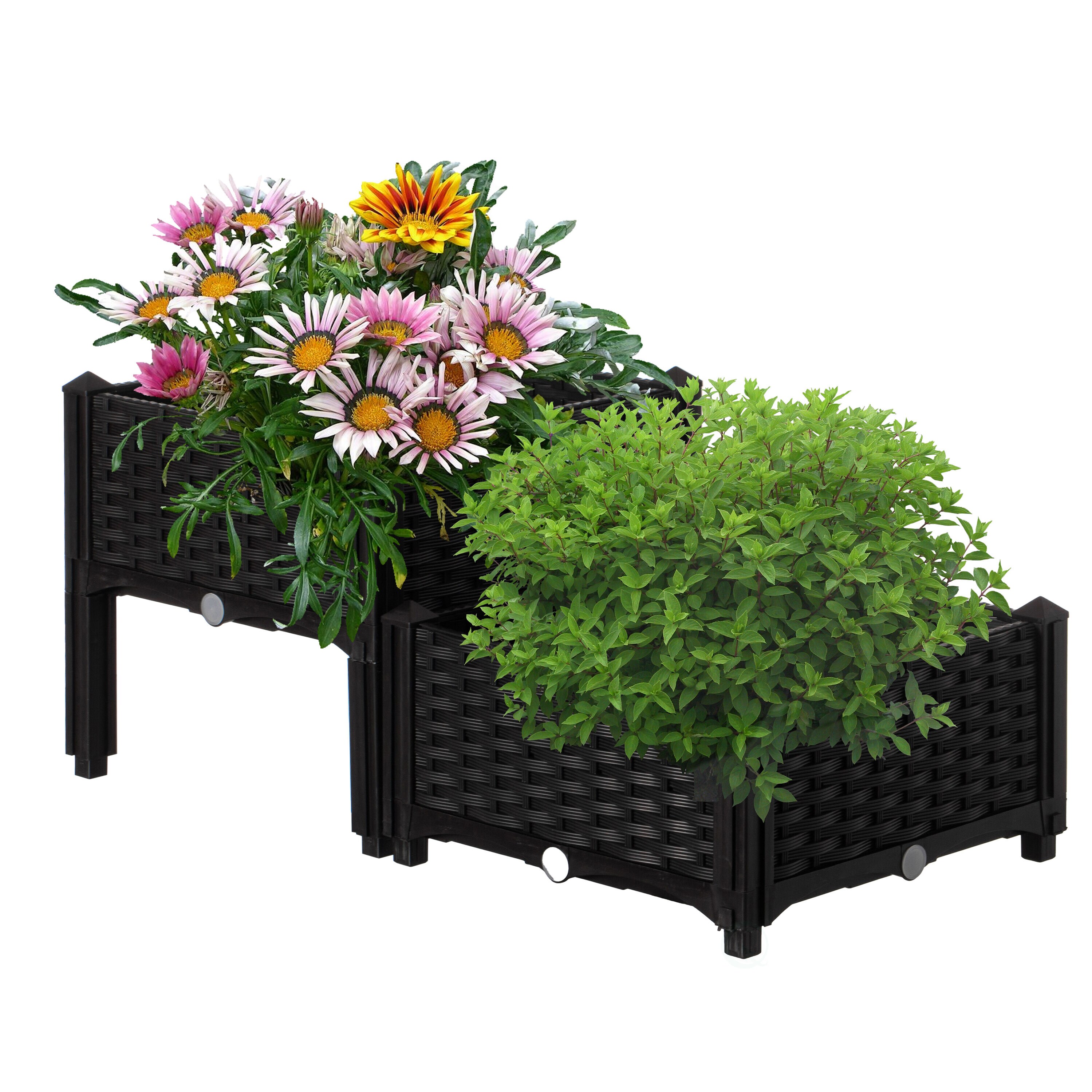 Gardenised QI003892.NL Planter-Window-Box - View #7