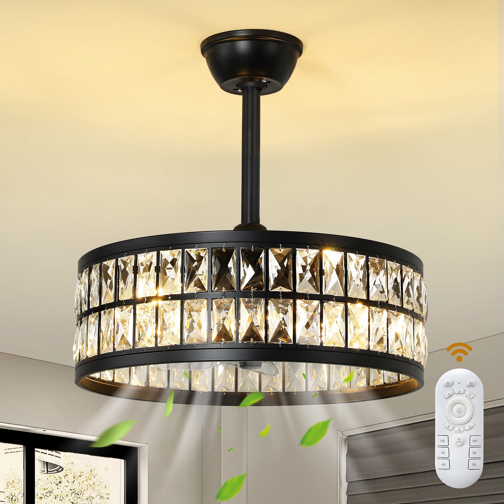 KAISITE 8915CF-04BK-US-1 Ceiling-Fans - View #8