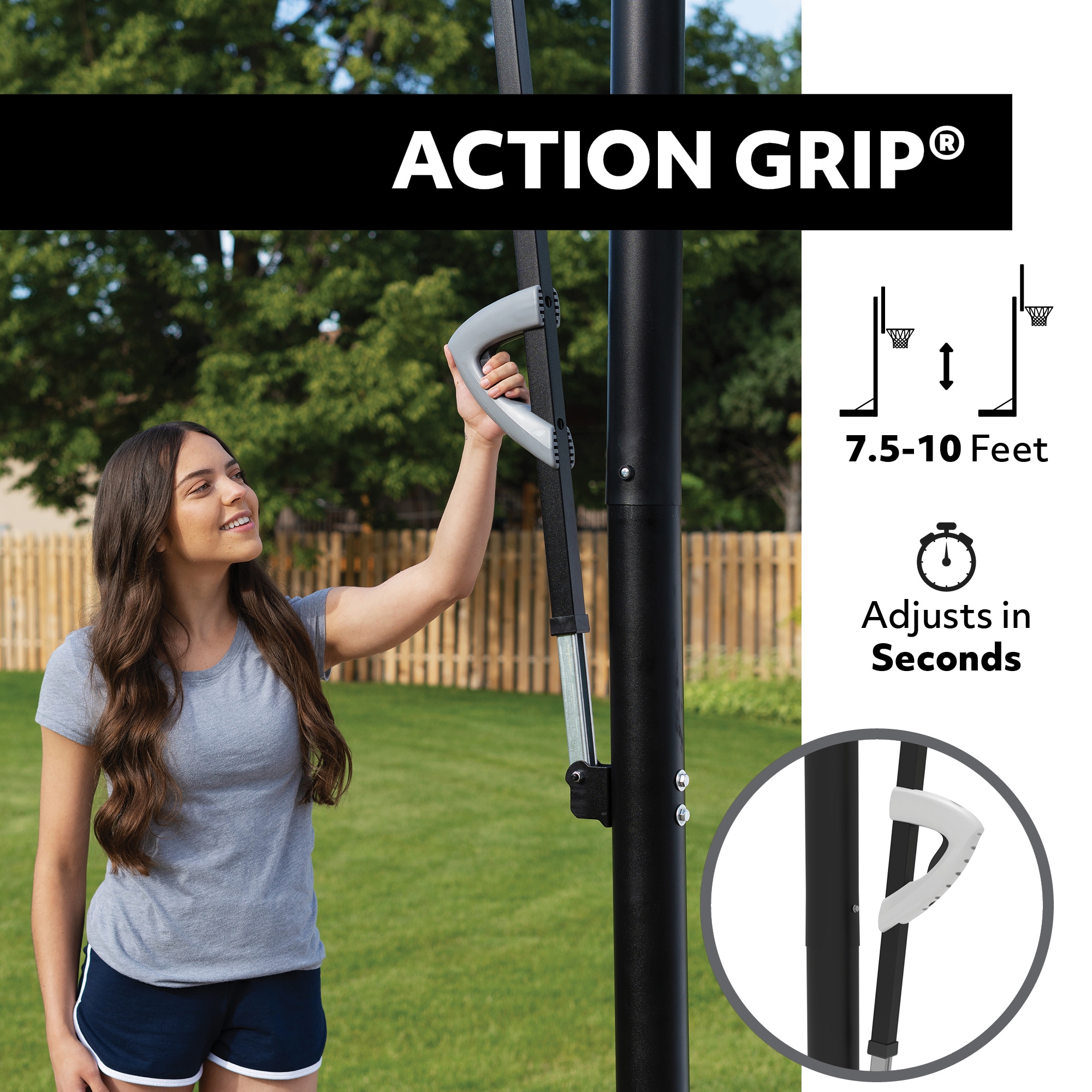 LIFETIME PRODUCTS 1558 Basketball-System - View #4