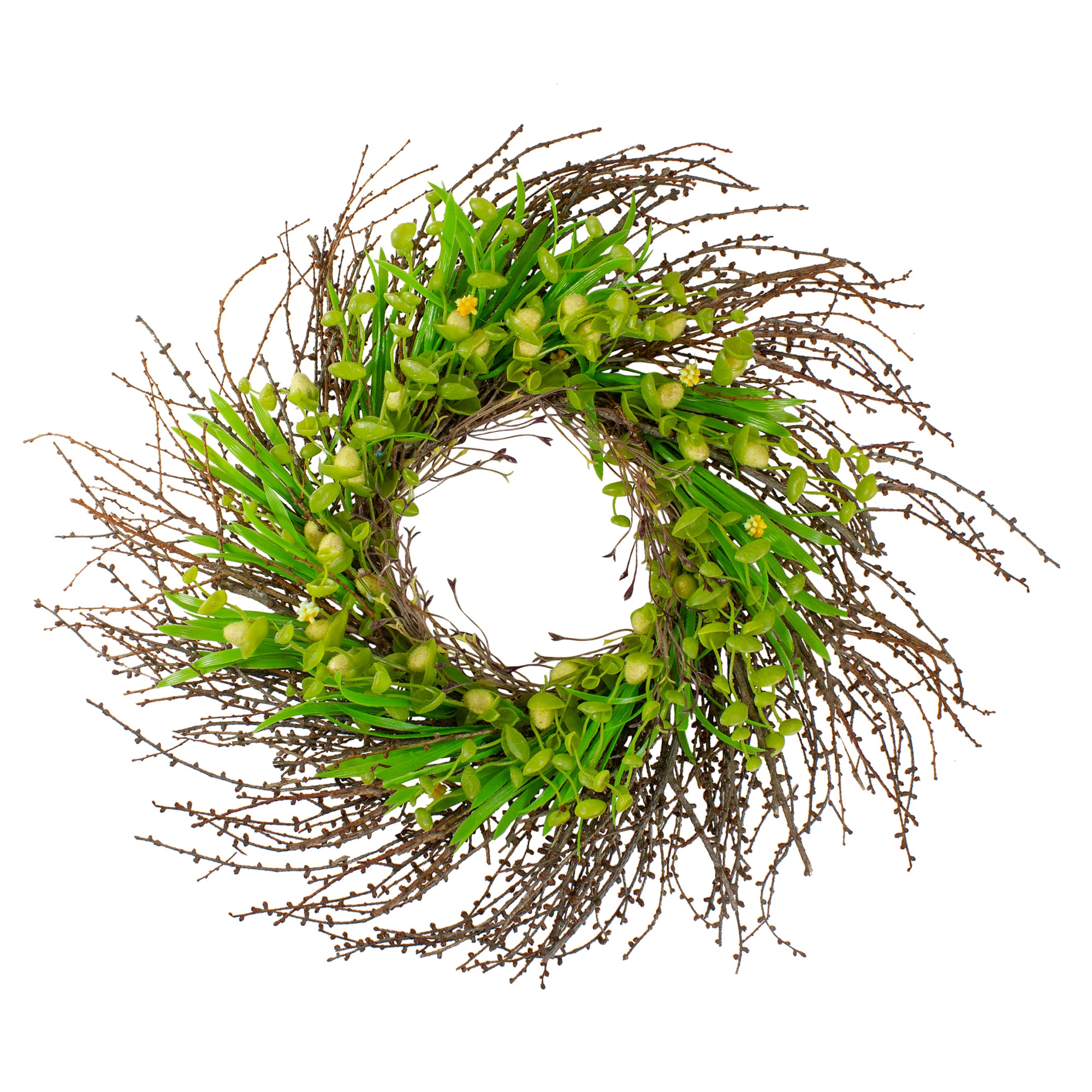 Northlight 33377327 1-ft 20-in Leaves Artificial Wreath