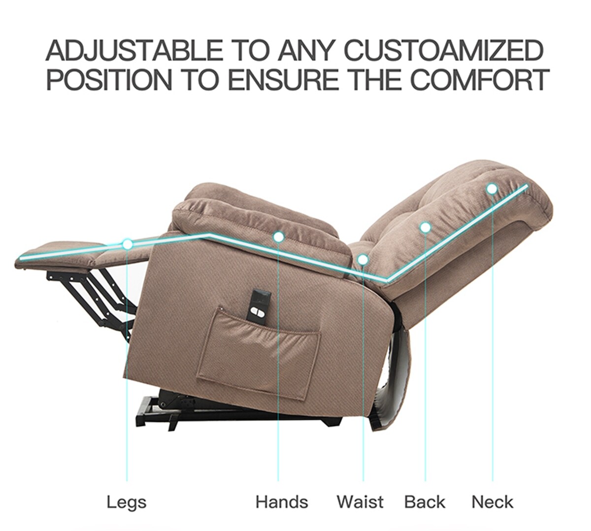 WELLFOR CAN-DRA51083 recliners - View #15