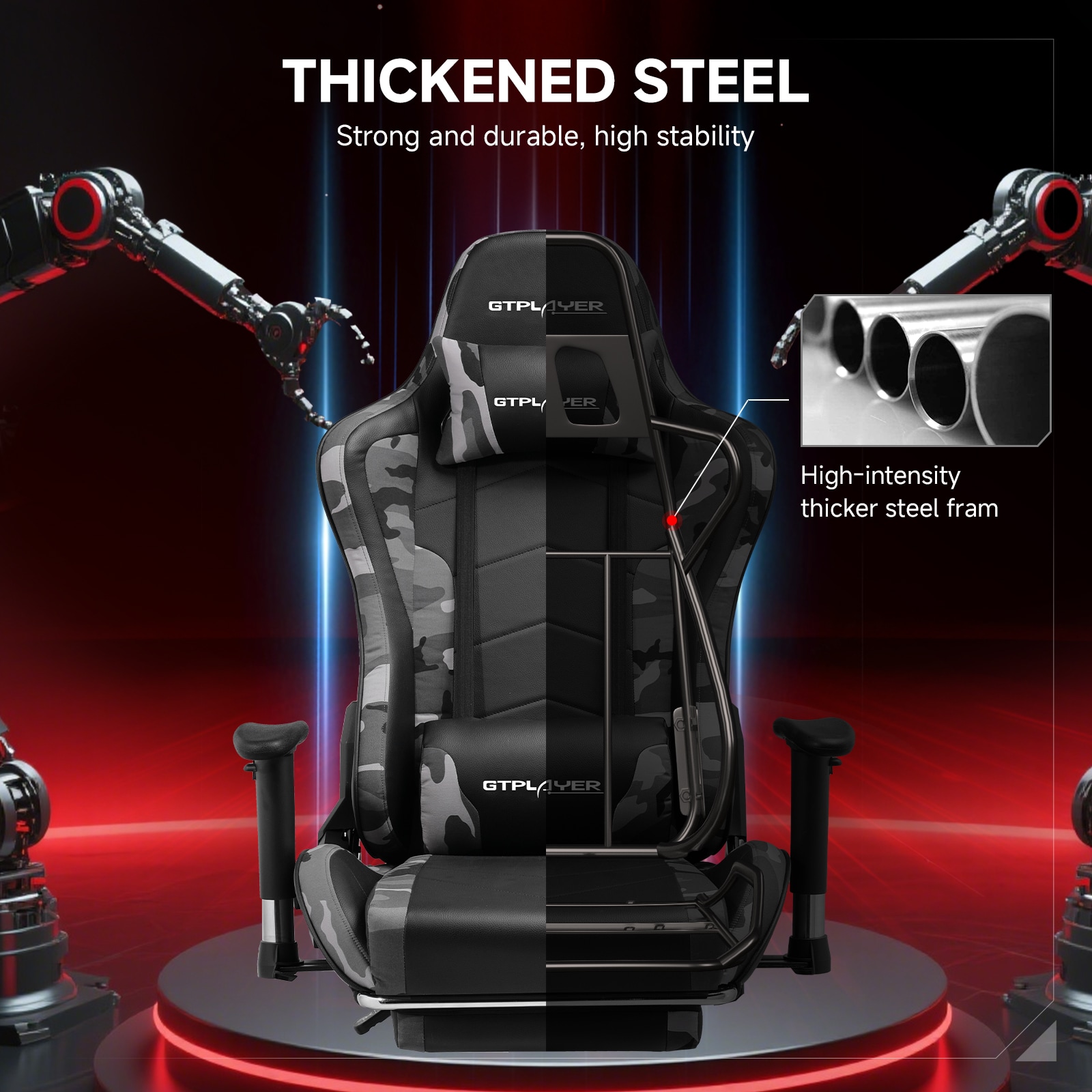 GTPLAYER LOWE'S-GT890MF-MC Office-Chairs - View #4