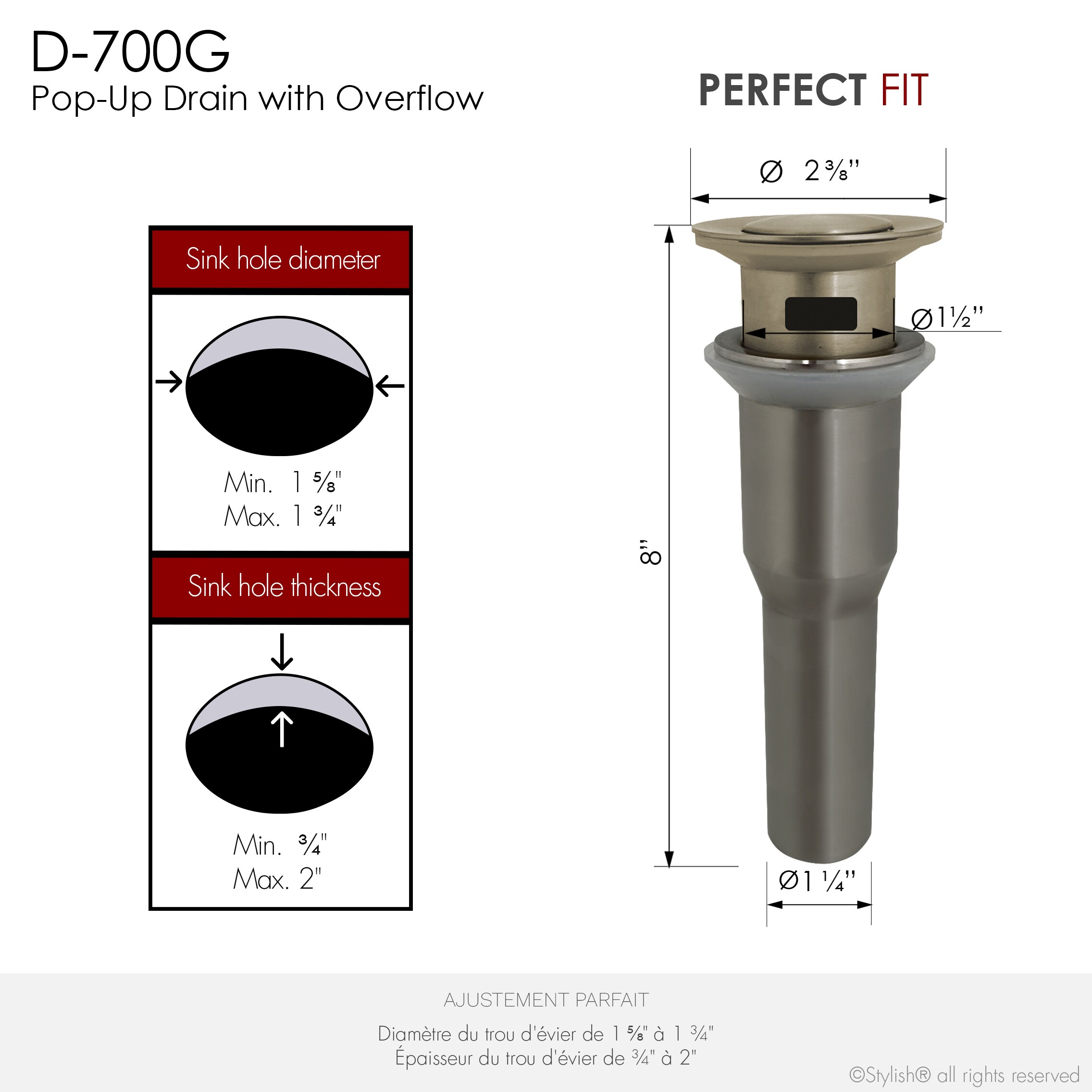 Stylish D-700G2 Bathroom-Accessories - View #4