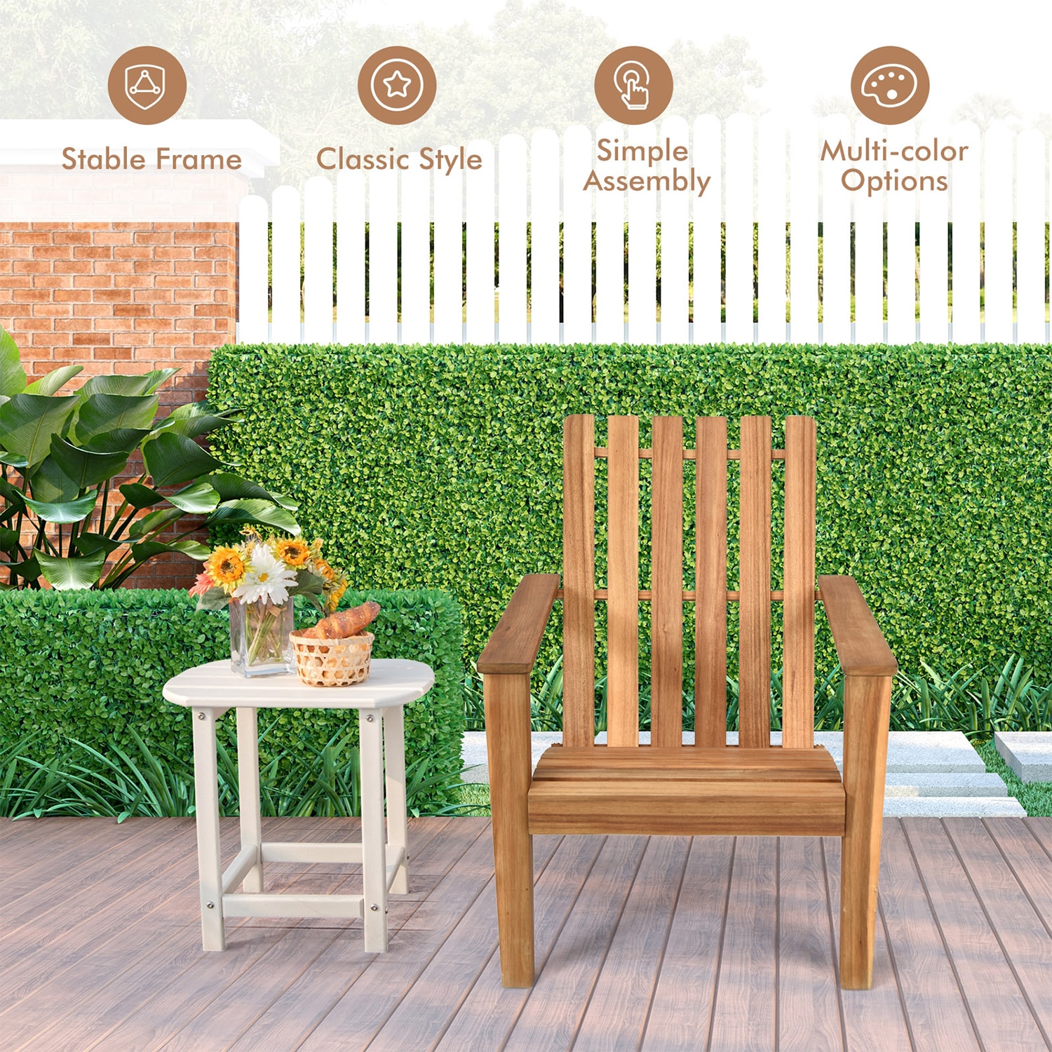 Forclover CBM-284GE Patio-Chairs - View #5