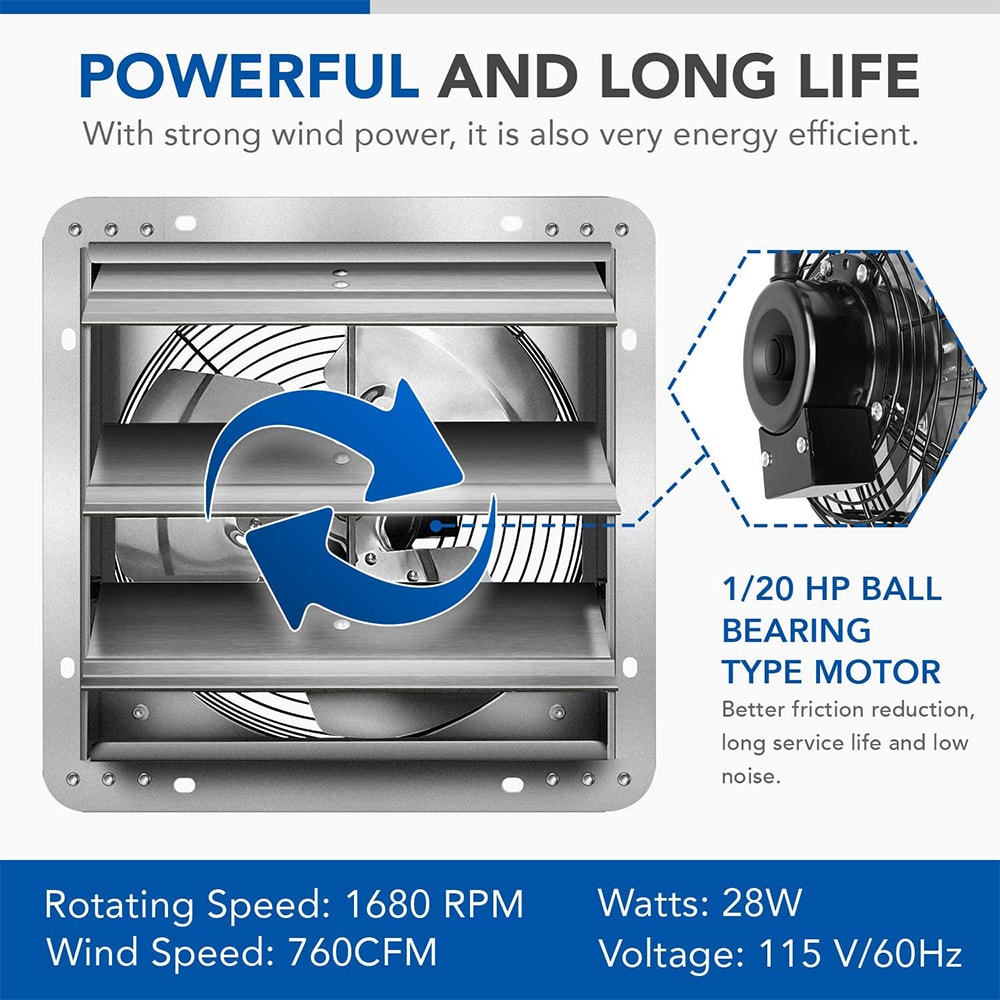 EXTRAUP YHLW113442929 Wall-Mounted-Fans - View #6
