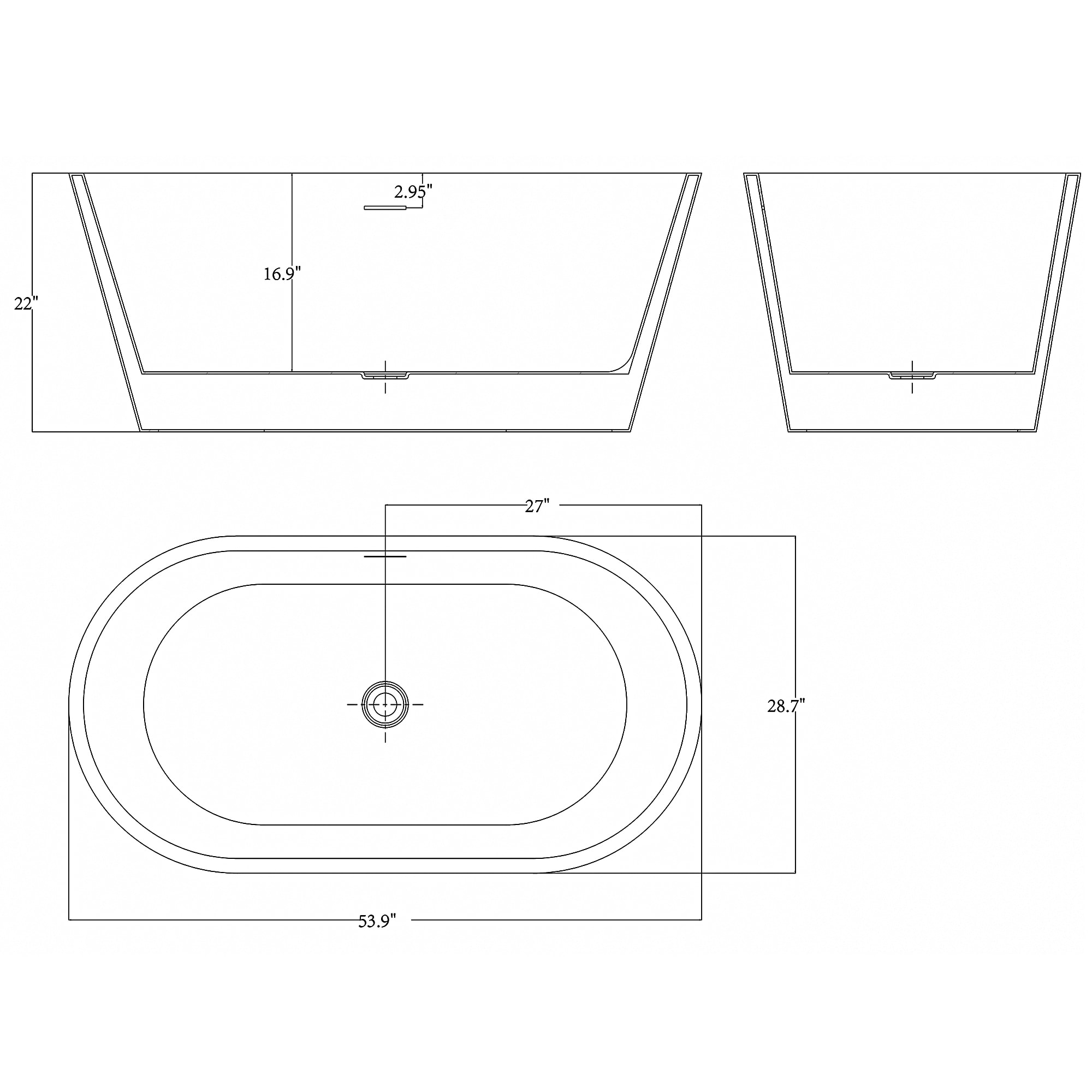 AKDY BT0152 bathtubs - View #9