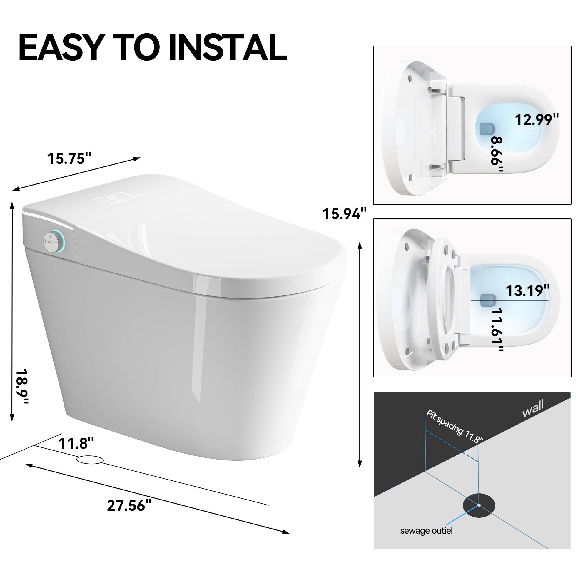 Lordear L-ZNMTK1GPAPR2401 toilets - View #9